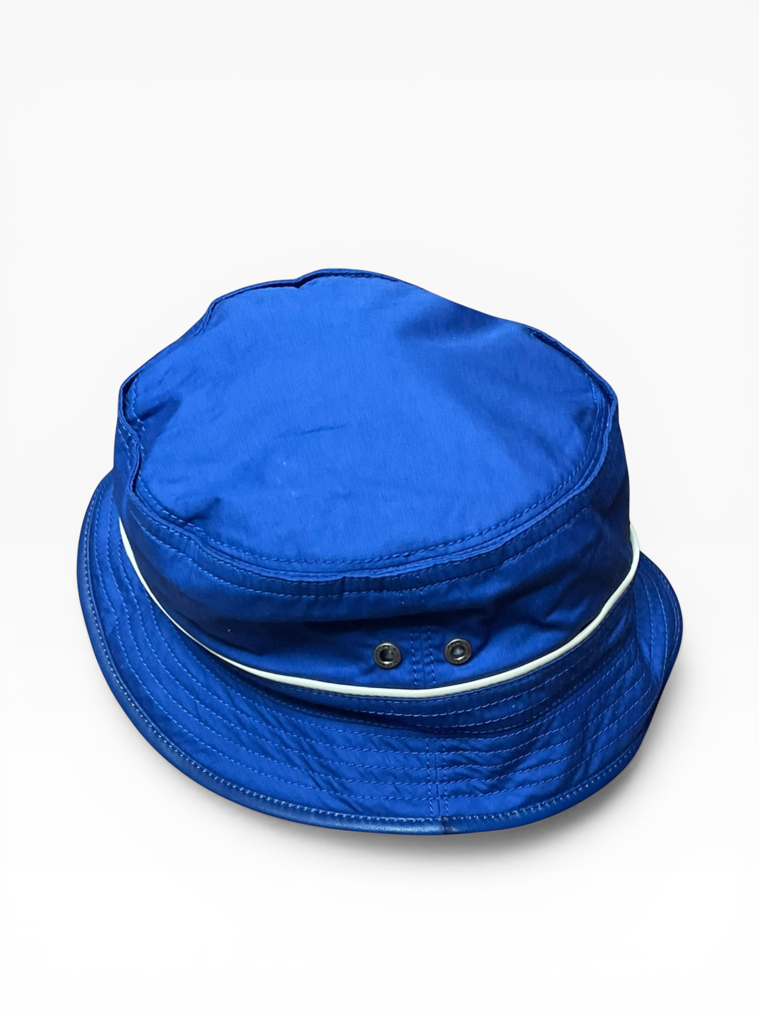 Coach Reversible Blue Bucket Hat