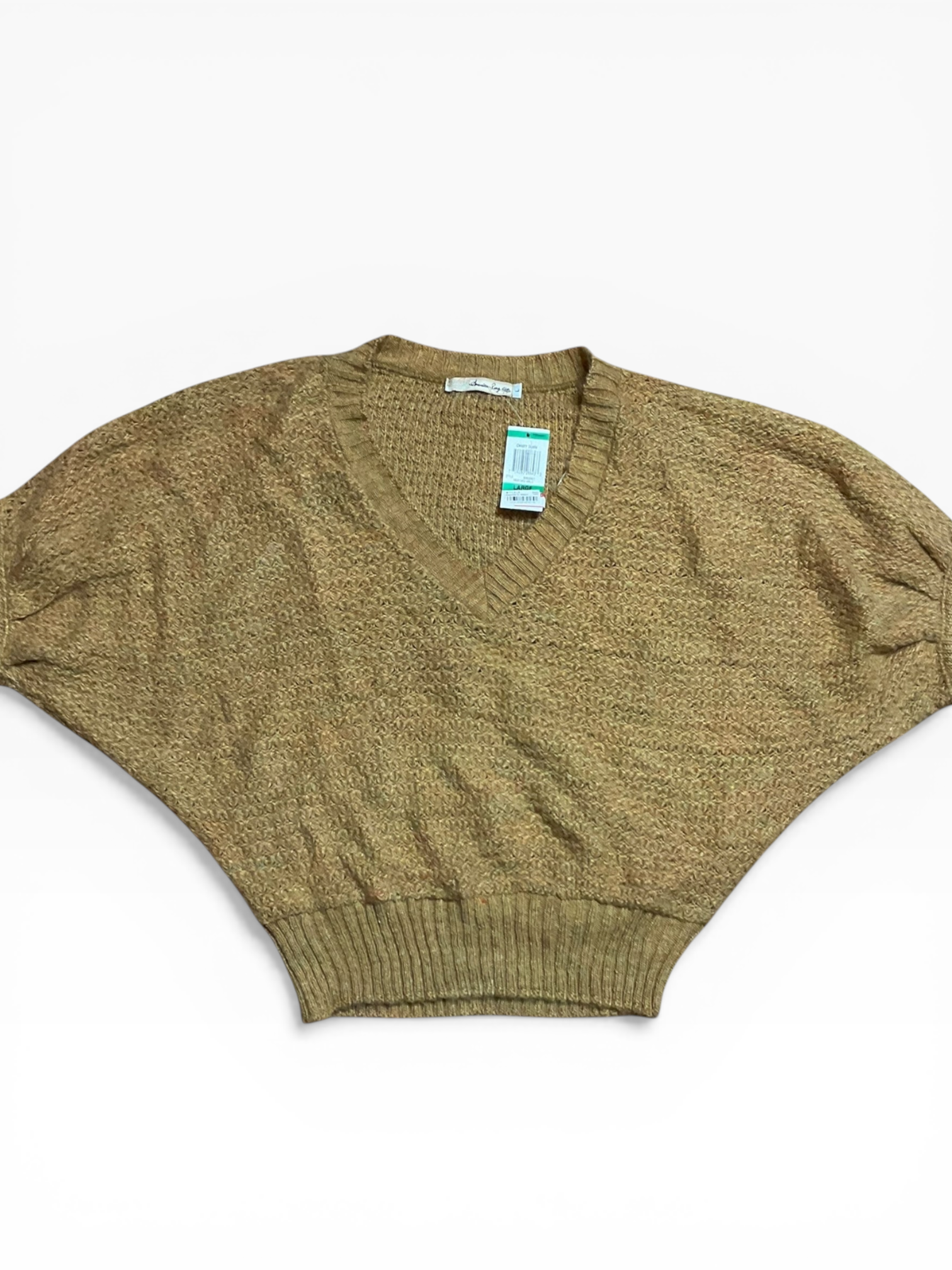 Mustard Butterfly Sweater (L)