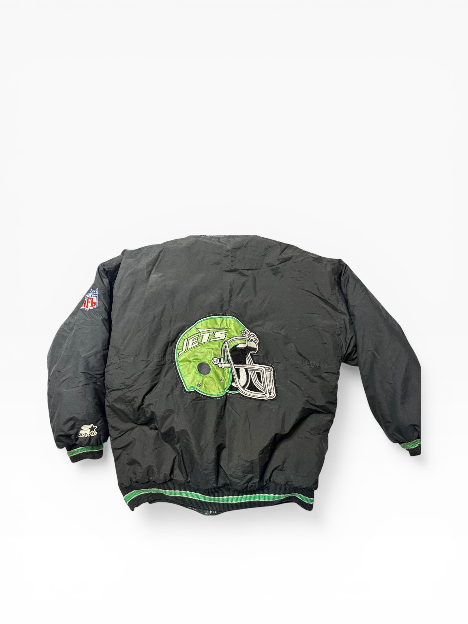 Starter New York Jets Puffer Jacket NFL Parka (XL)