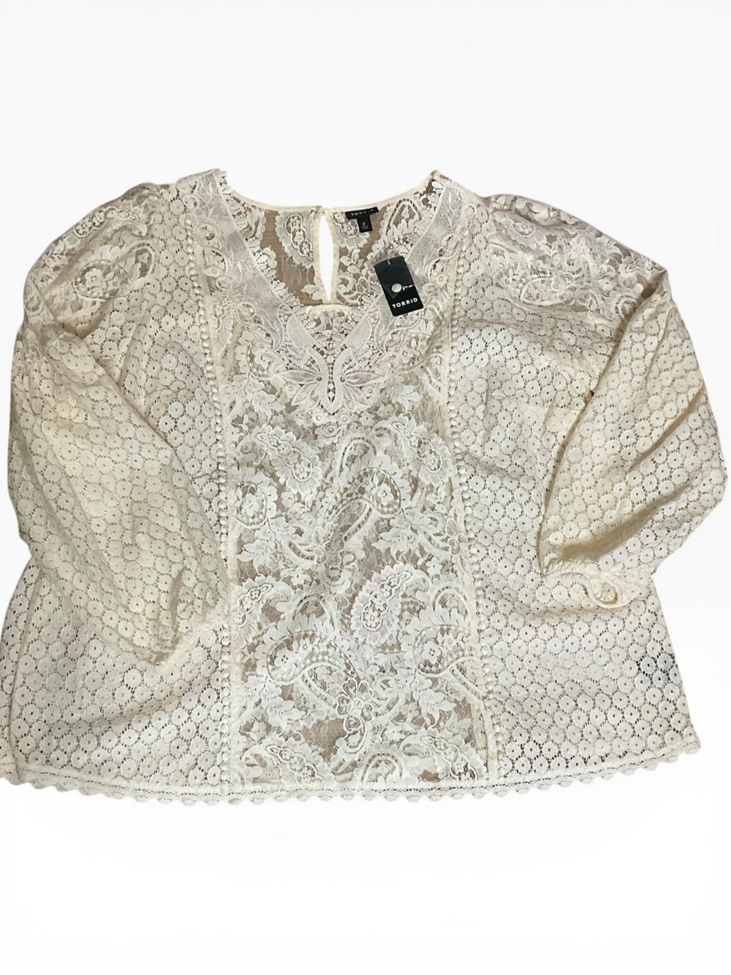 Torrid Lace Blouse (2)