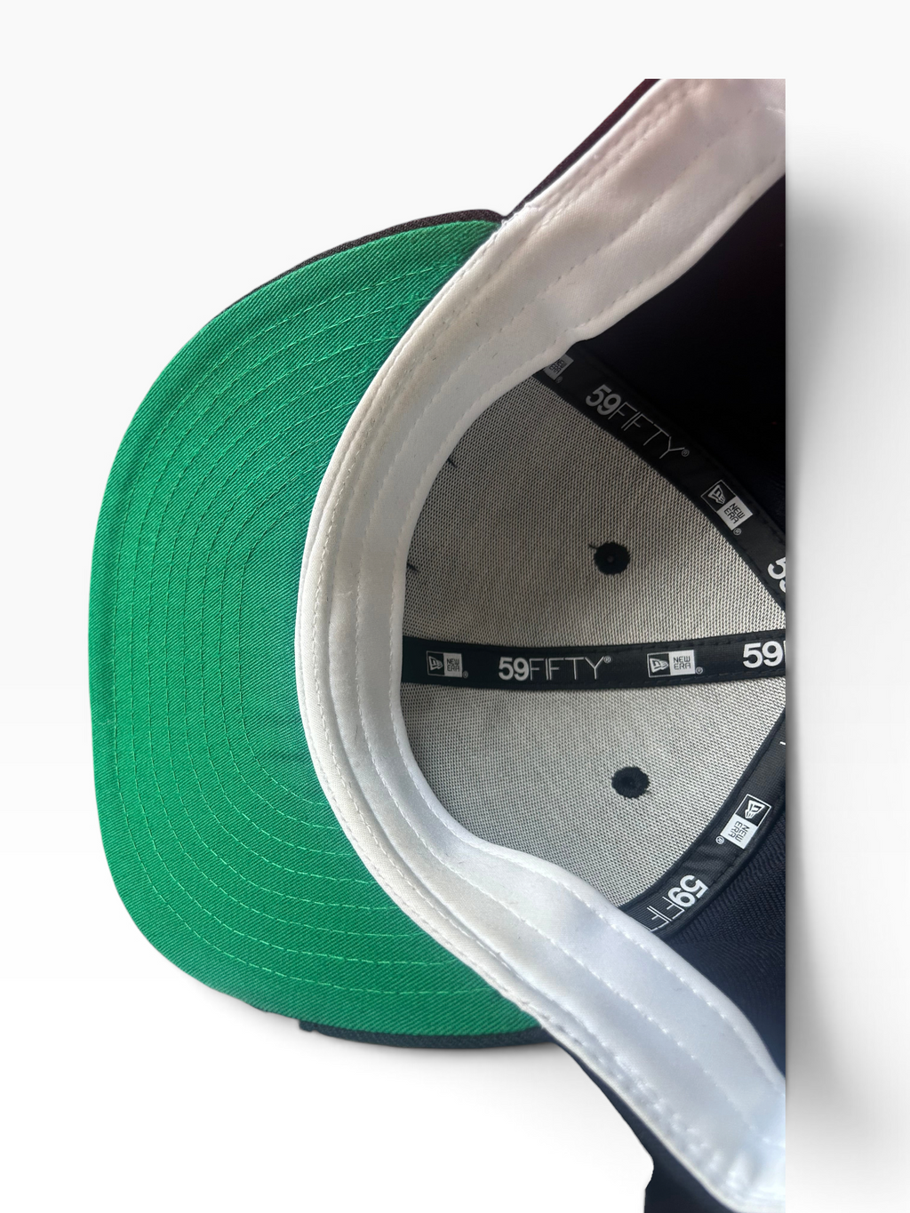 Yankees New Era Green Under Brim Fitted