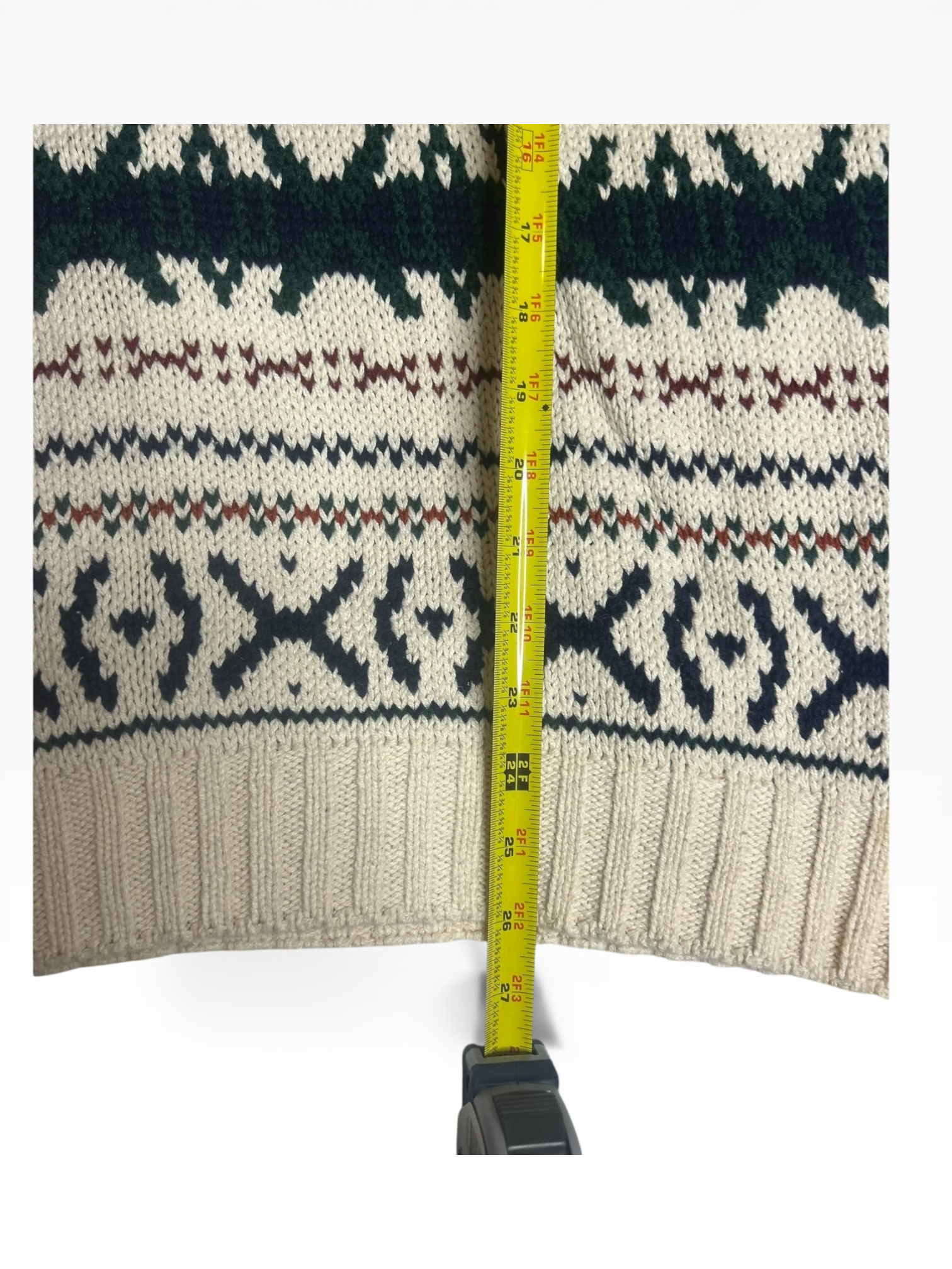 American Portrait Vintage Cotton Sweater (L)