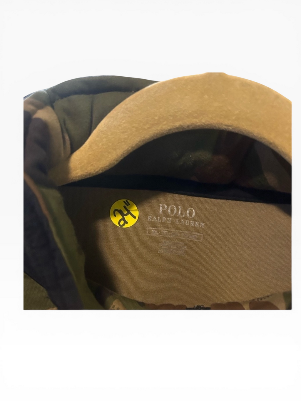 Polo Ralph Lauren Camo Pullover Quarter Zip (XXL)