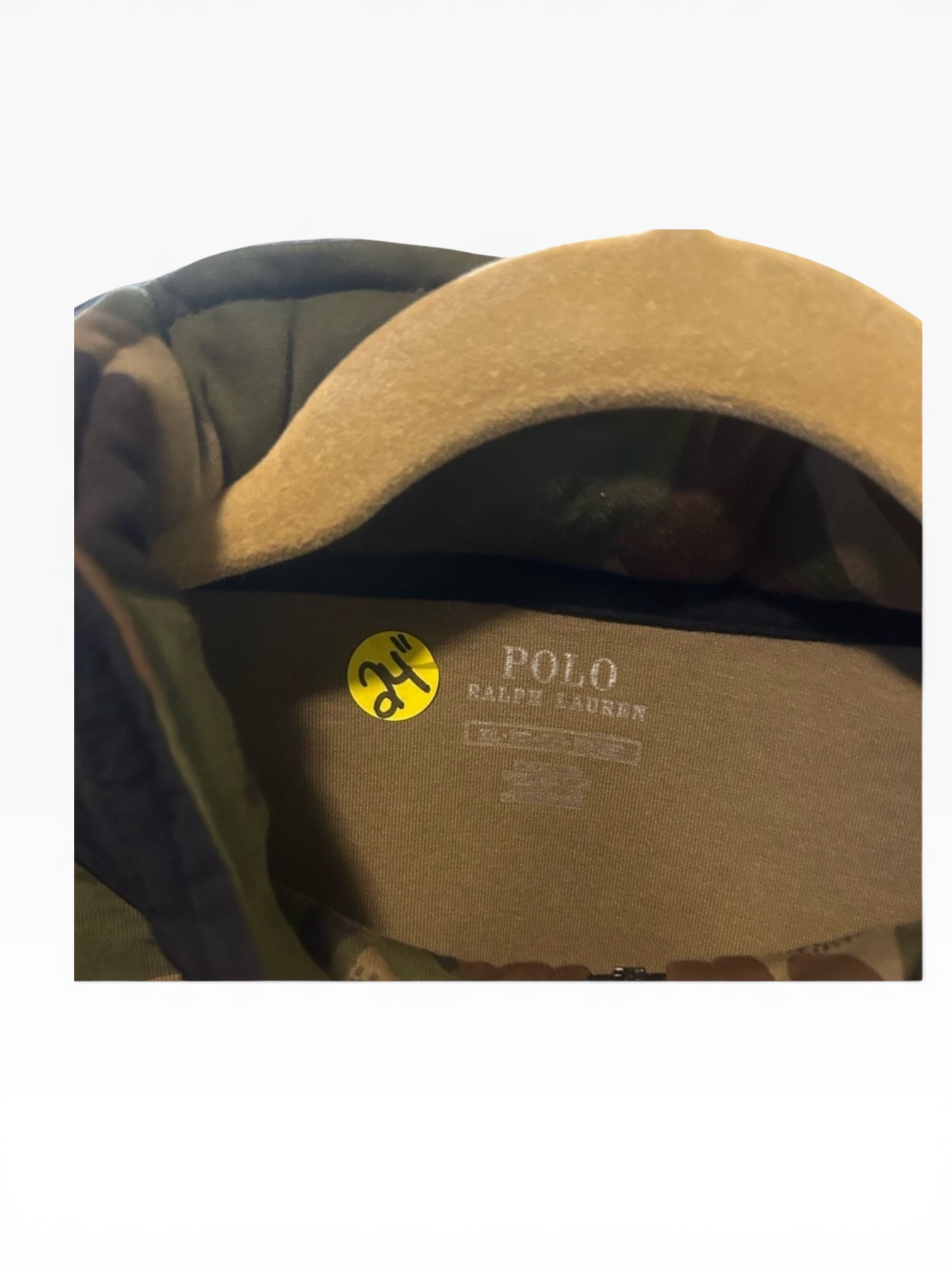 Polo Ralph Lauren Camo Pullover Quarter Zip (XXL)