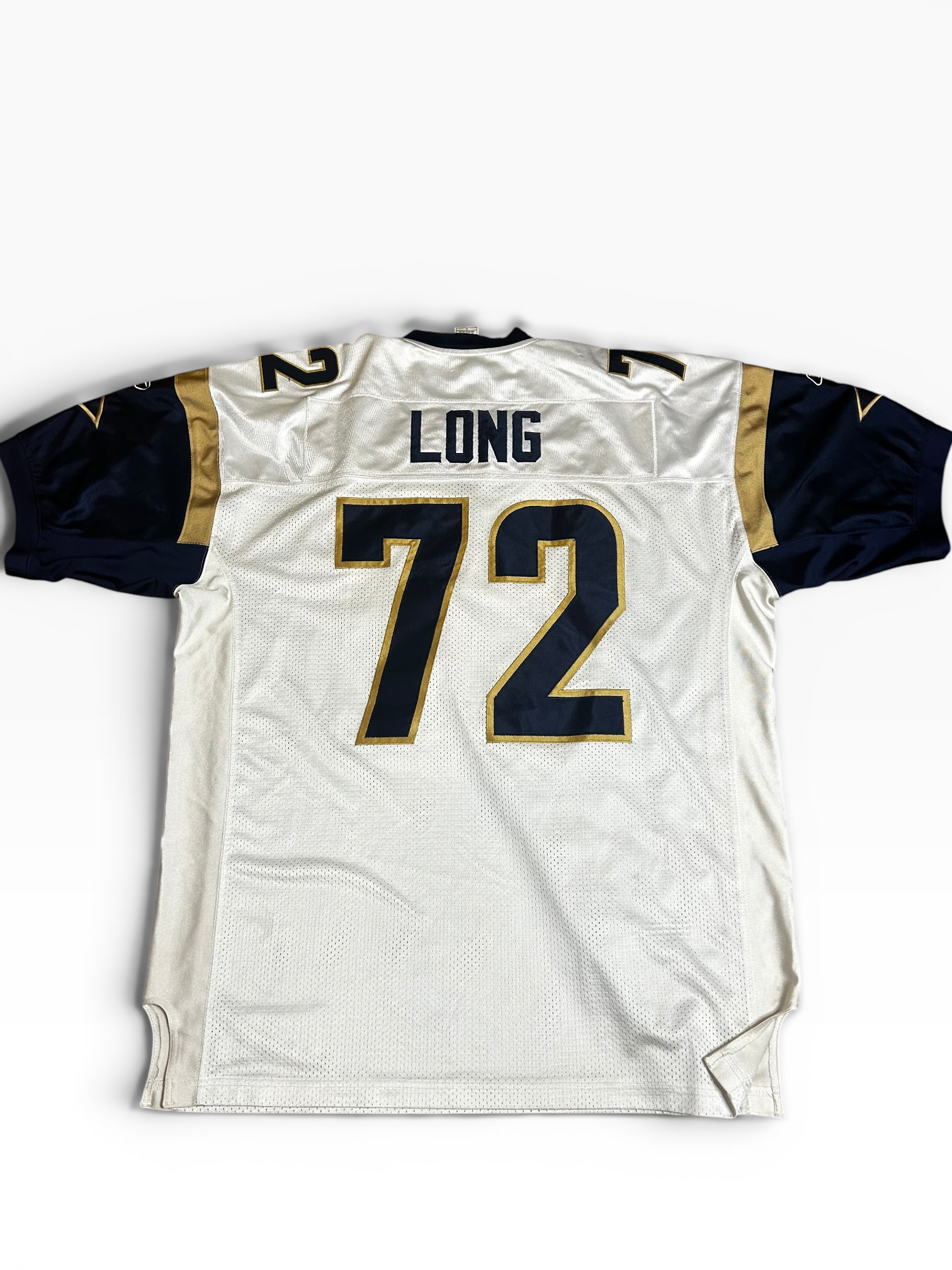 St. Louis Rams Jersey Mens 52 NFL Football Chris Long 72 On Field Reebok White