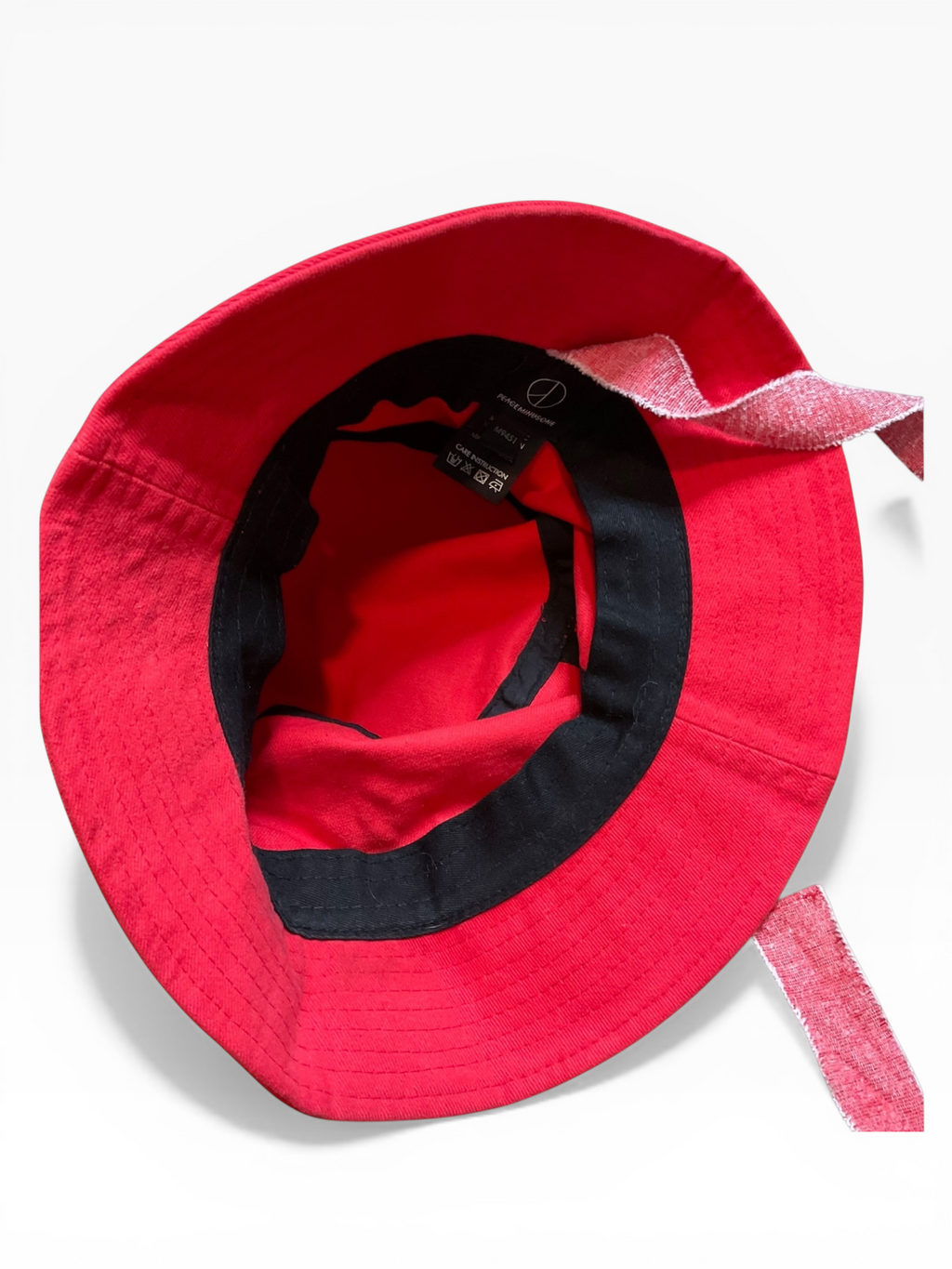 PEACEMINUSONE Red Bucket