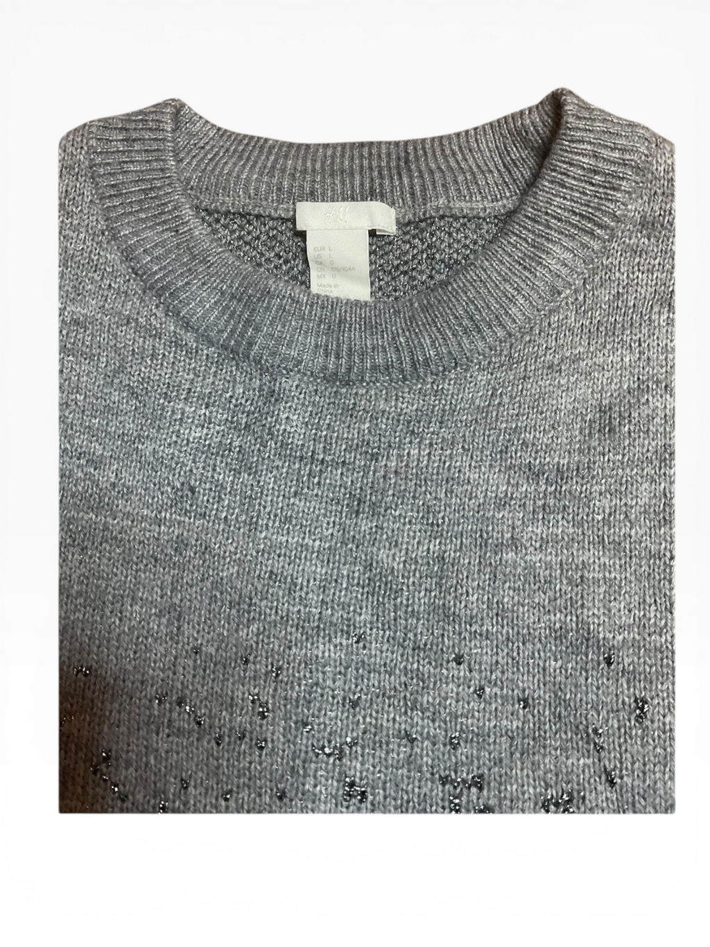 H&M Sparkle Sweater (L)