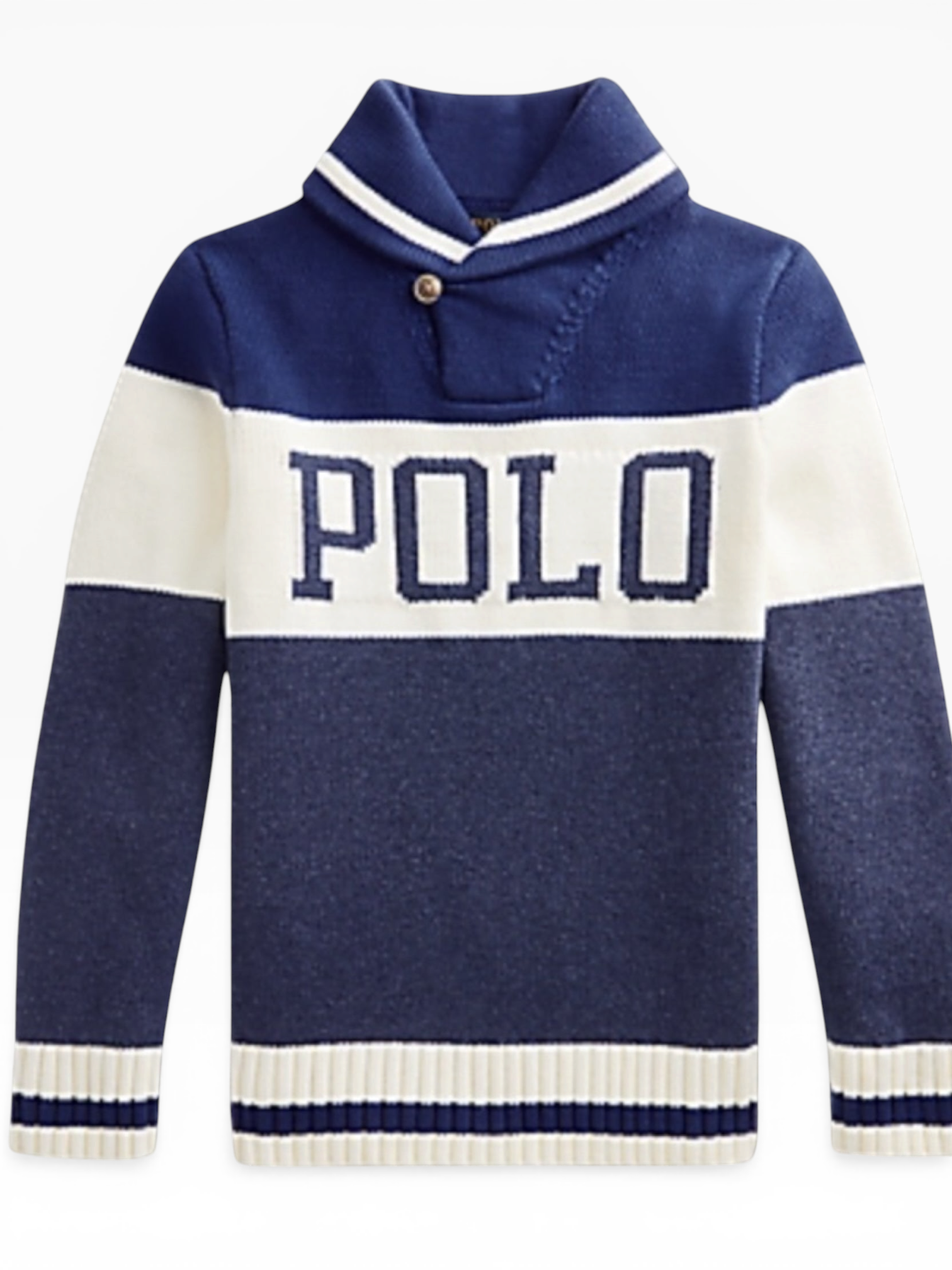 Ralph Lauren Color Block Kids Sweater (XL)