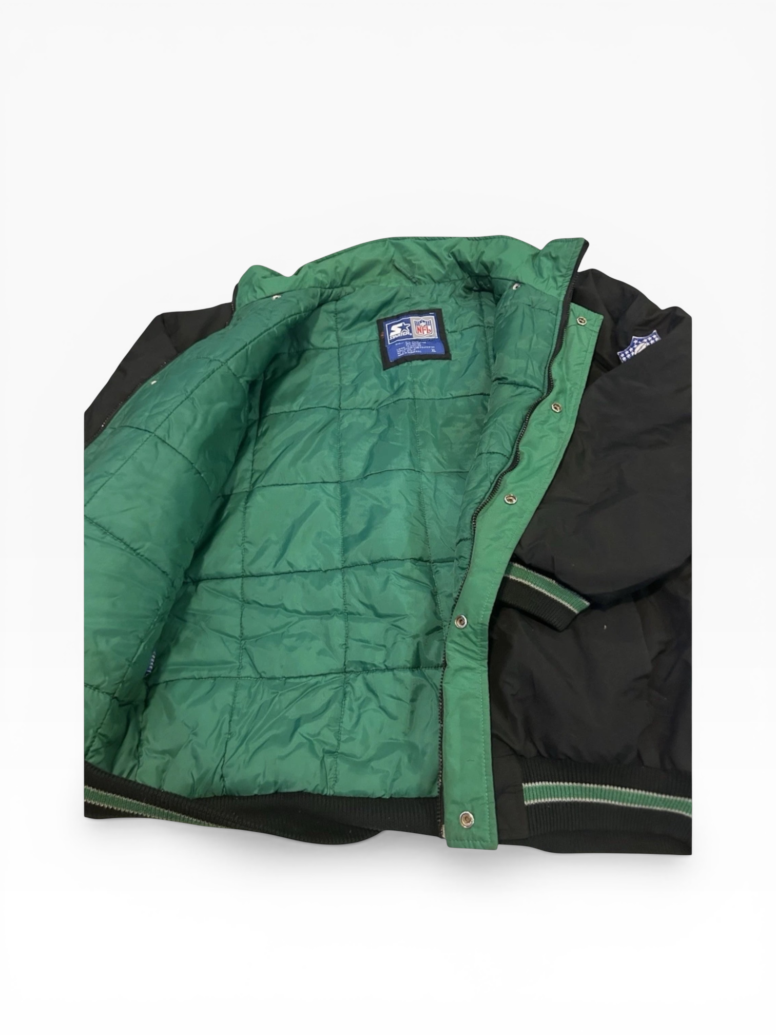 Starter New York Jets Puffer Jacket NFL Parka (XL)
