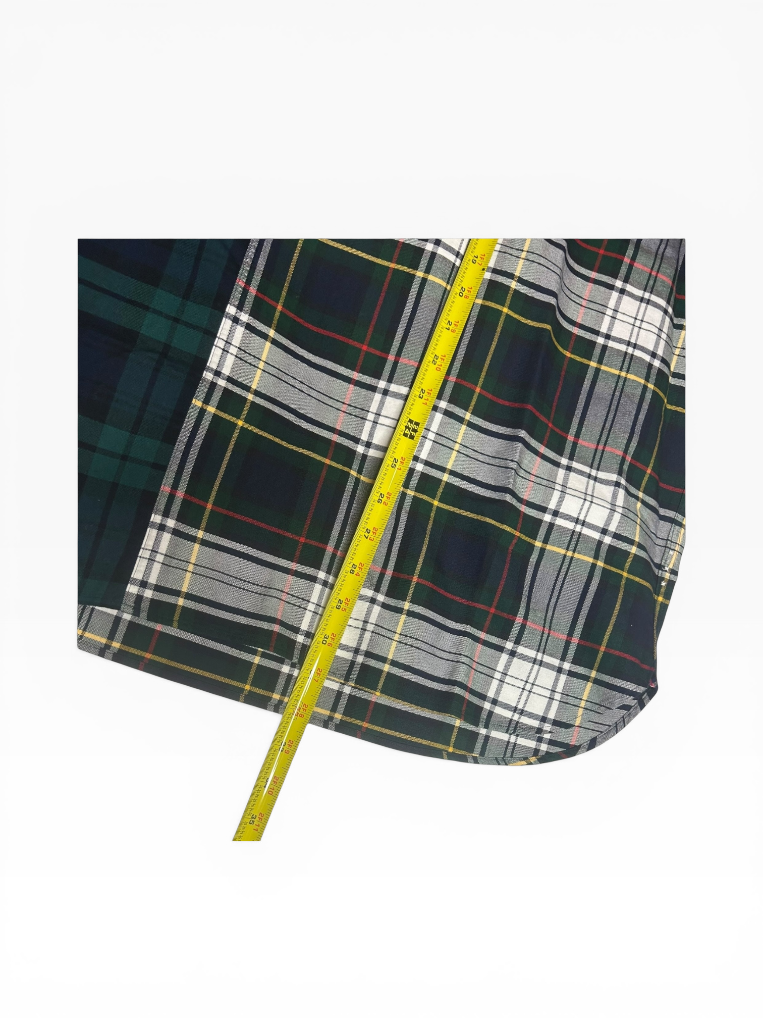 Polo Ralph Lauren Plaid Classic Fit Quarter Button(2XB)