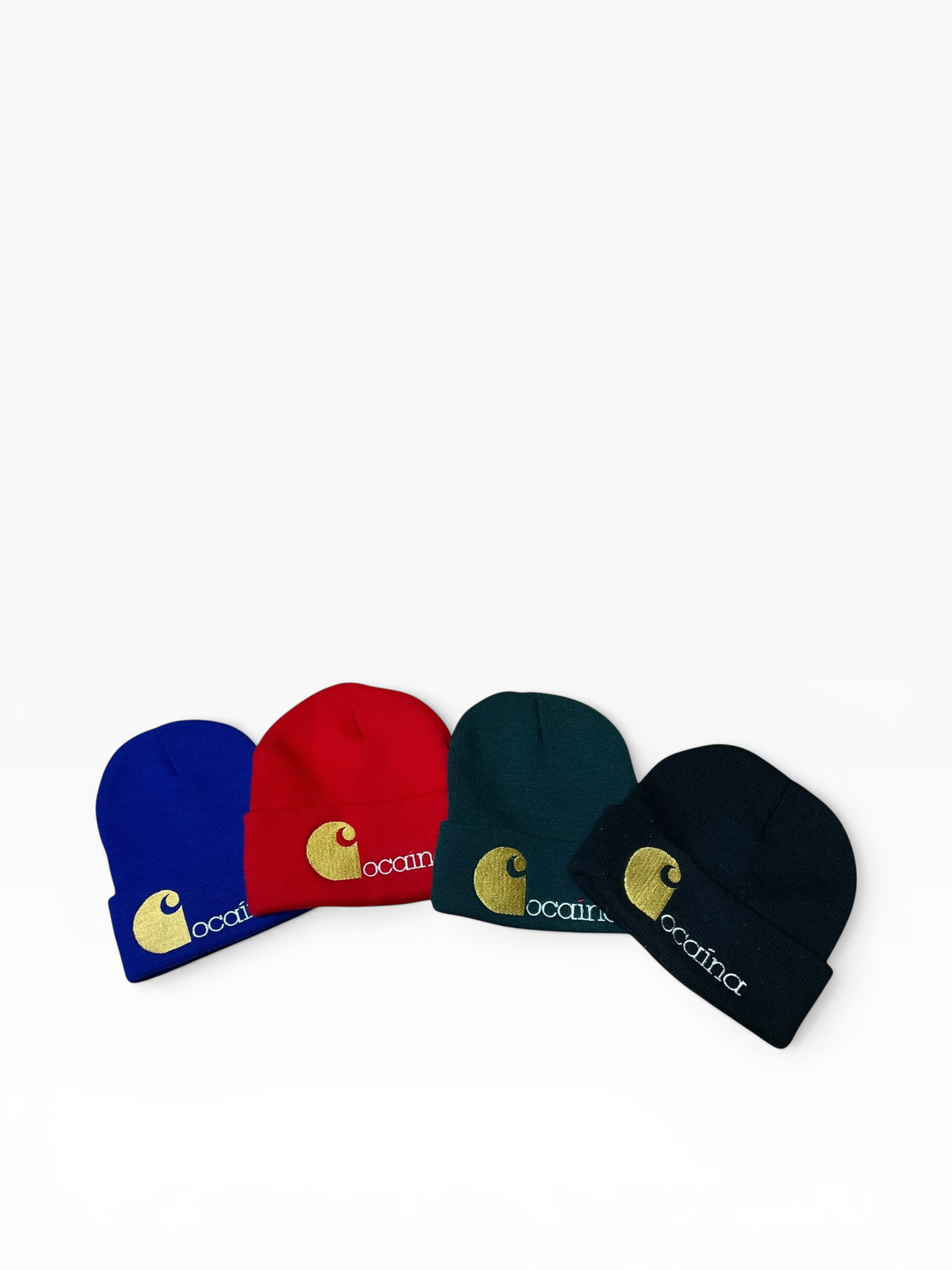 Red Cocaina Beanie