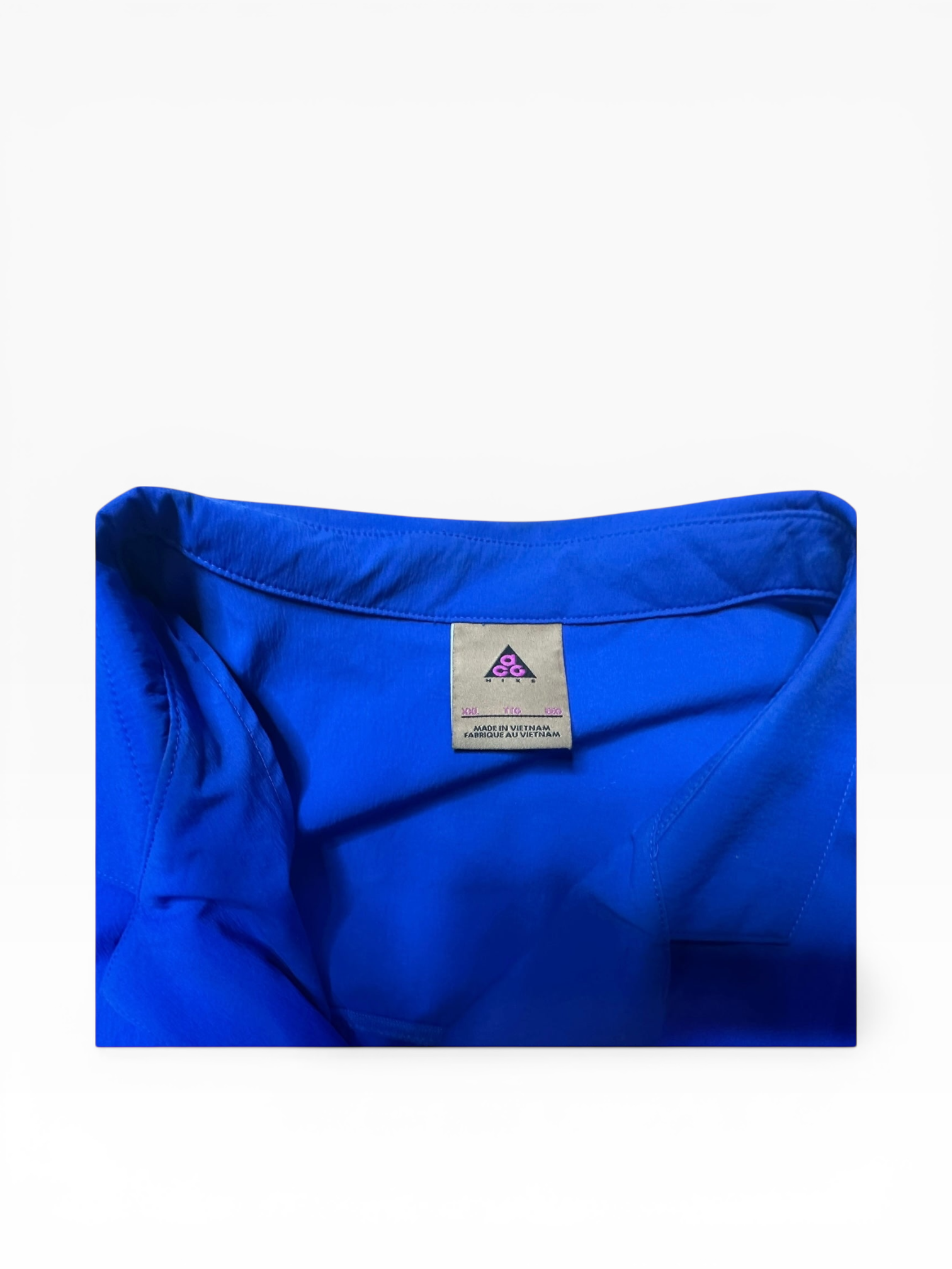 Nike ACG Short Sleeve Zip Up Shirt (XXL)