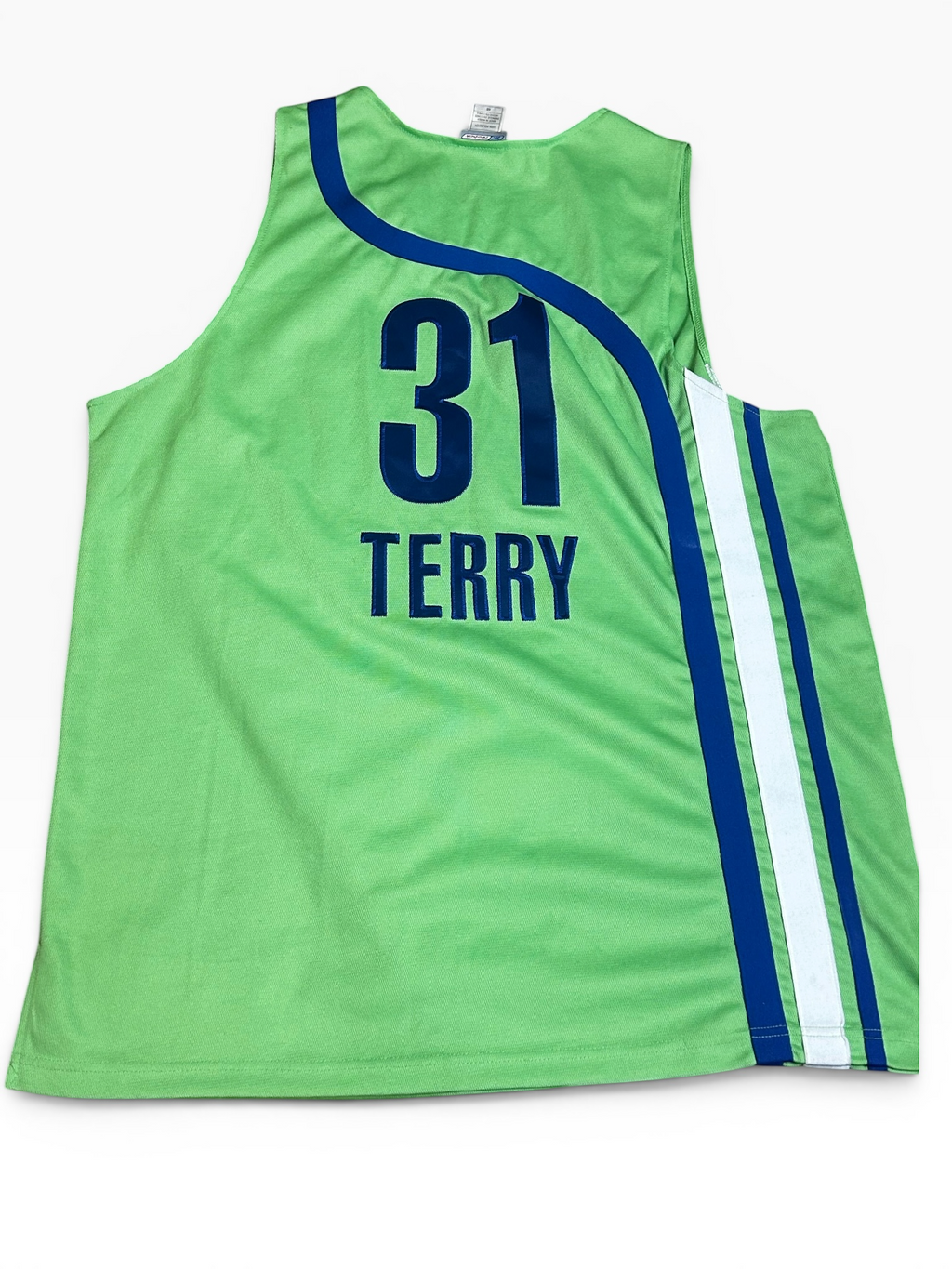 Jason Terry NBA Reebok Authentic Vintage ProCut Sewn Jersey Hawks Mavericks Jersey (48)