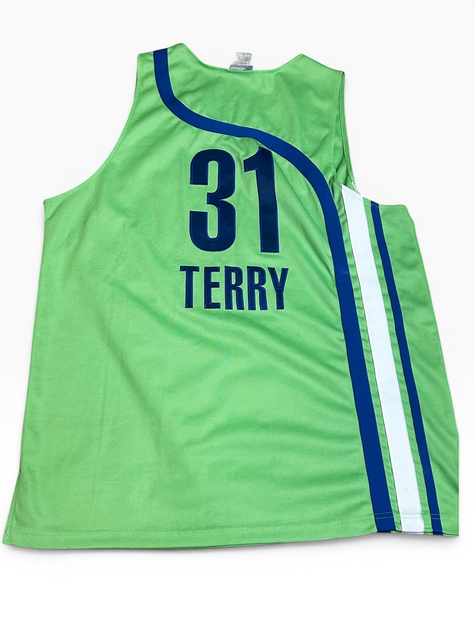 Jason Terry NBA Reebok Authentic Vintage ProCut Sewn Jersey Hawks Mavericks Jersey (48)