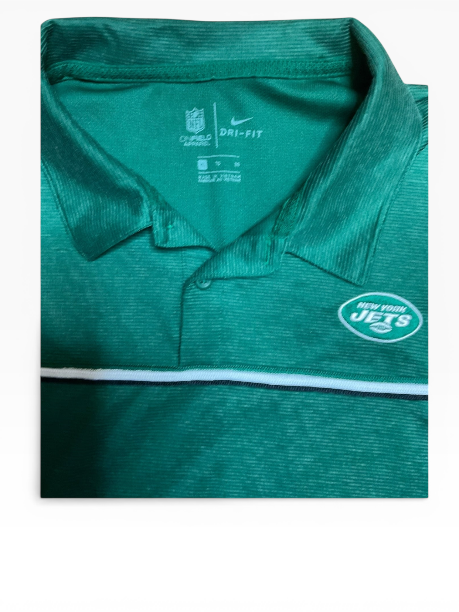 NY Jets Dri-fit Polo (XL)