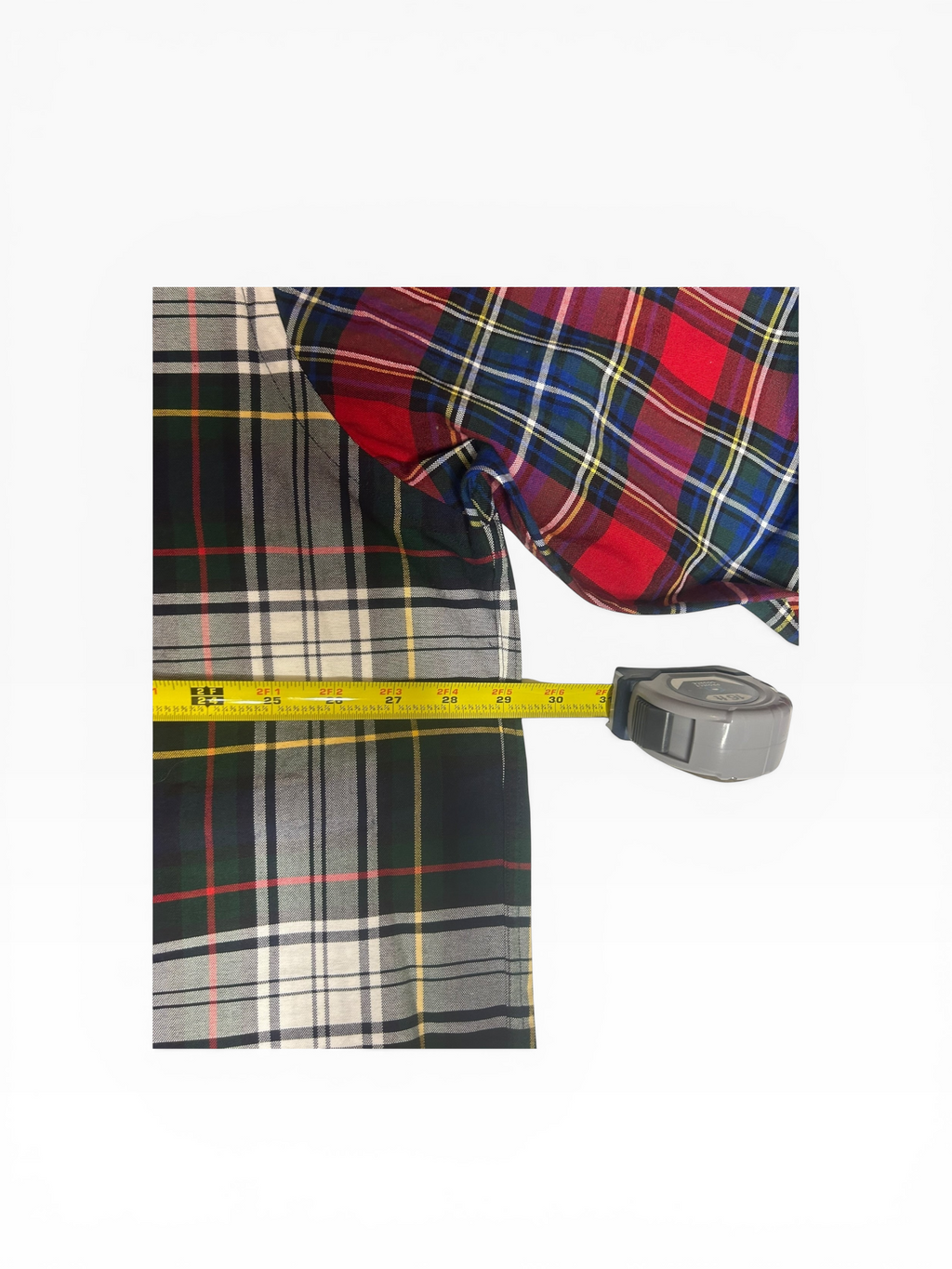 Polo Ralph Lauren Plaid Classic Fit Quarter Button(2XB)