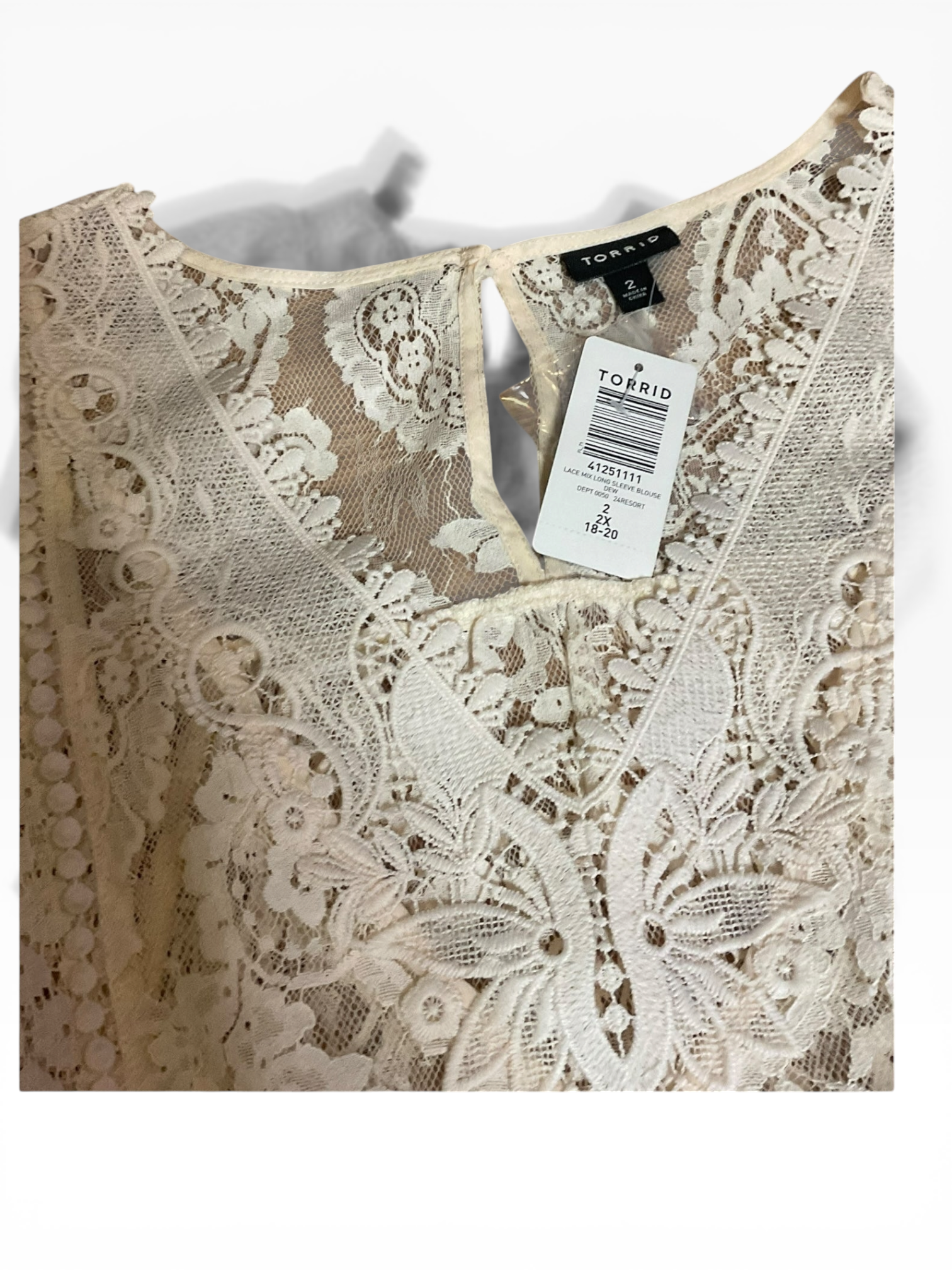 Torrid Lace Blouse (2)