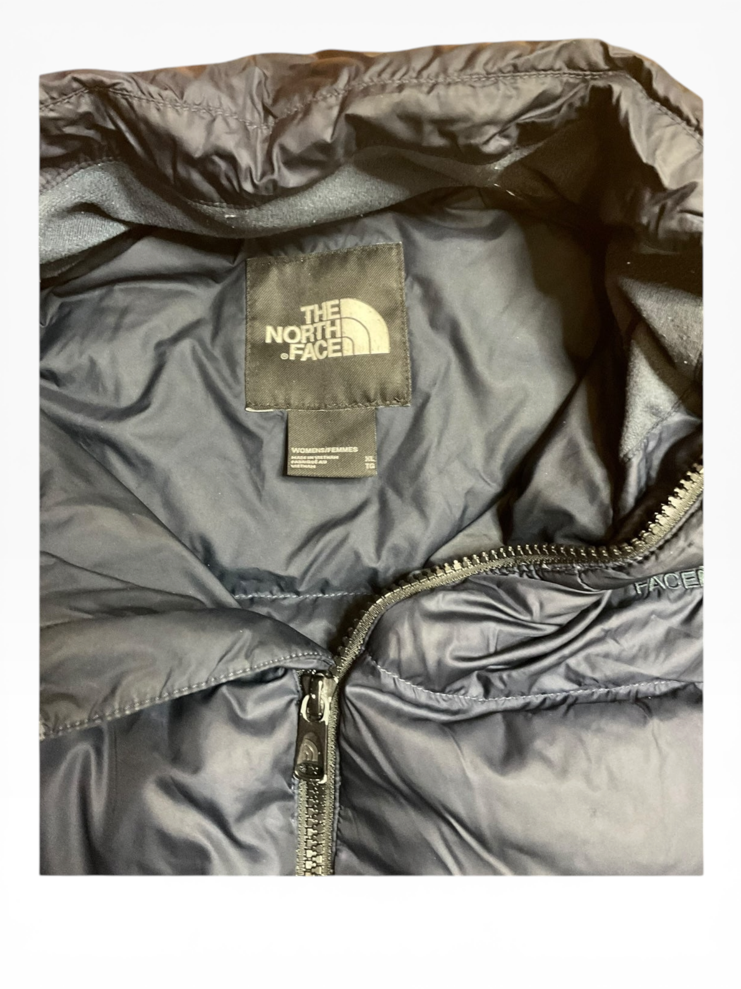The North Face Metropolis Puffer Parka Jacket (Womens XL)