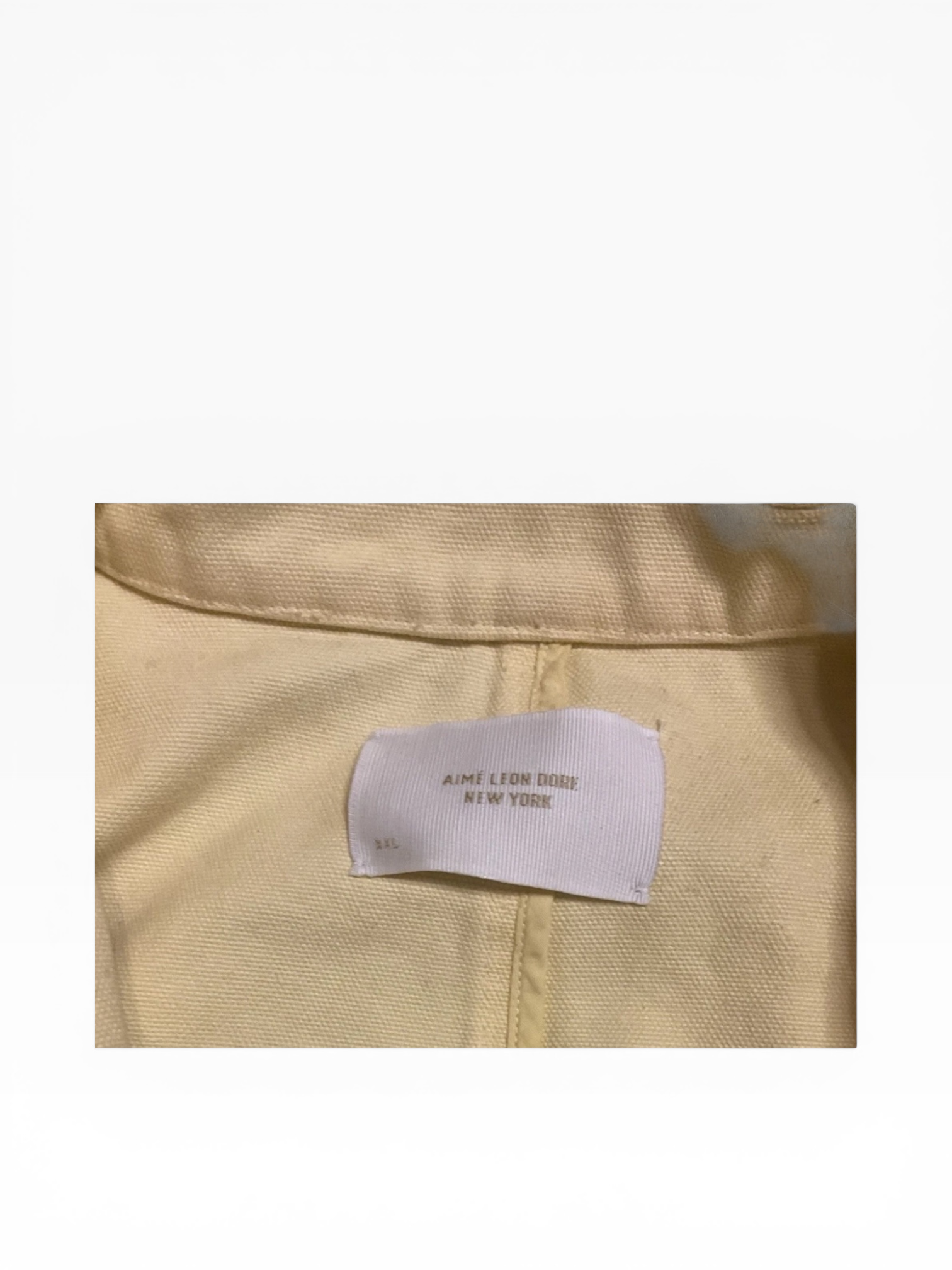 Aime Leon Dore ALD Yellow Painters Jacket (XXL)