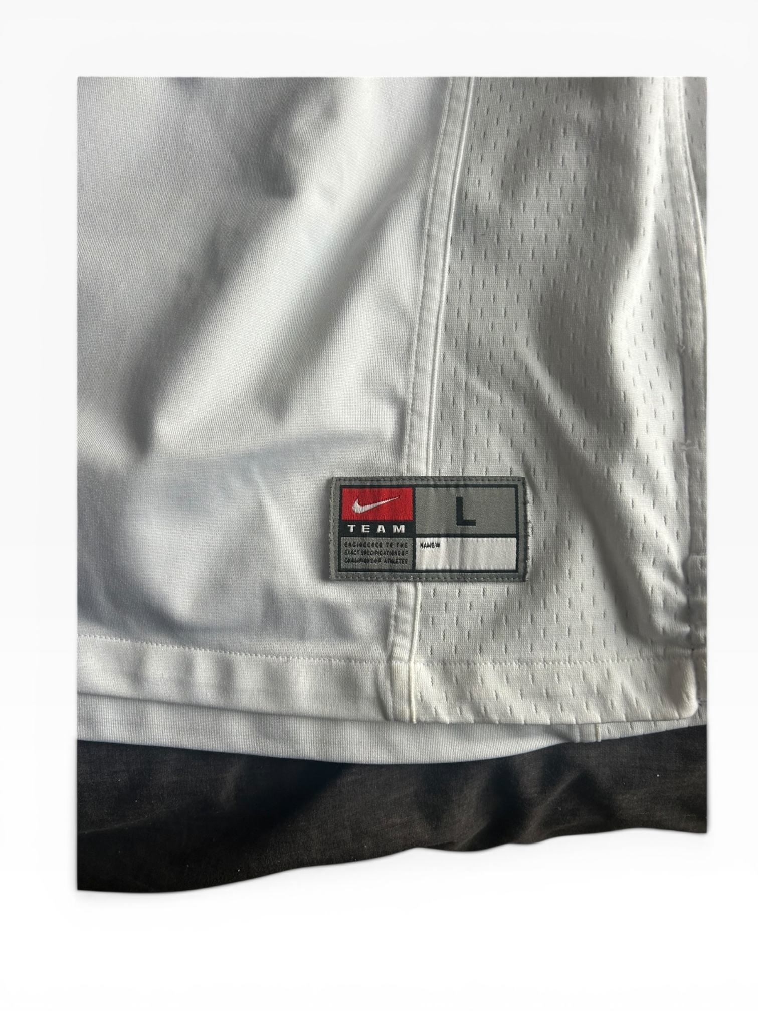 Nike Hurricane White Road Jersey ( L)