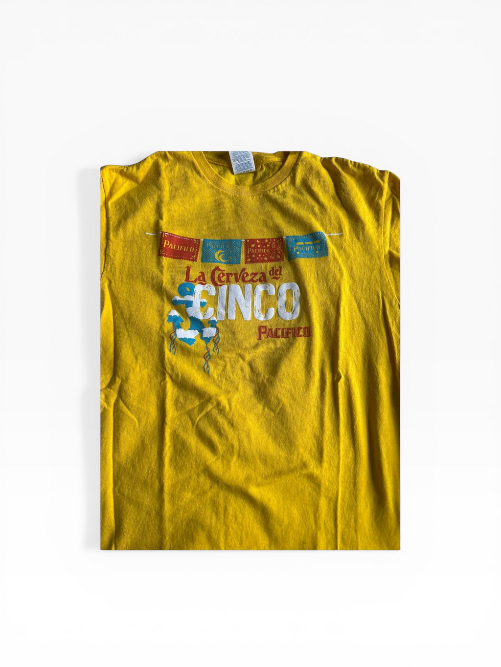 La Cerveza Del Cinco Pacifico Graphic Tee(M)