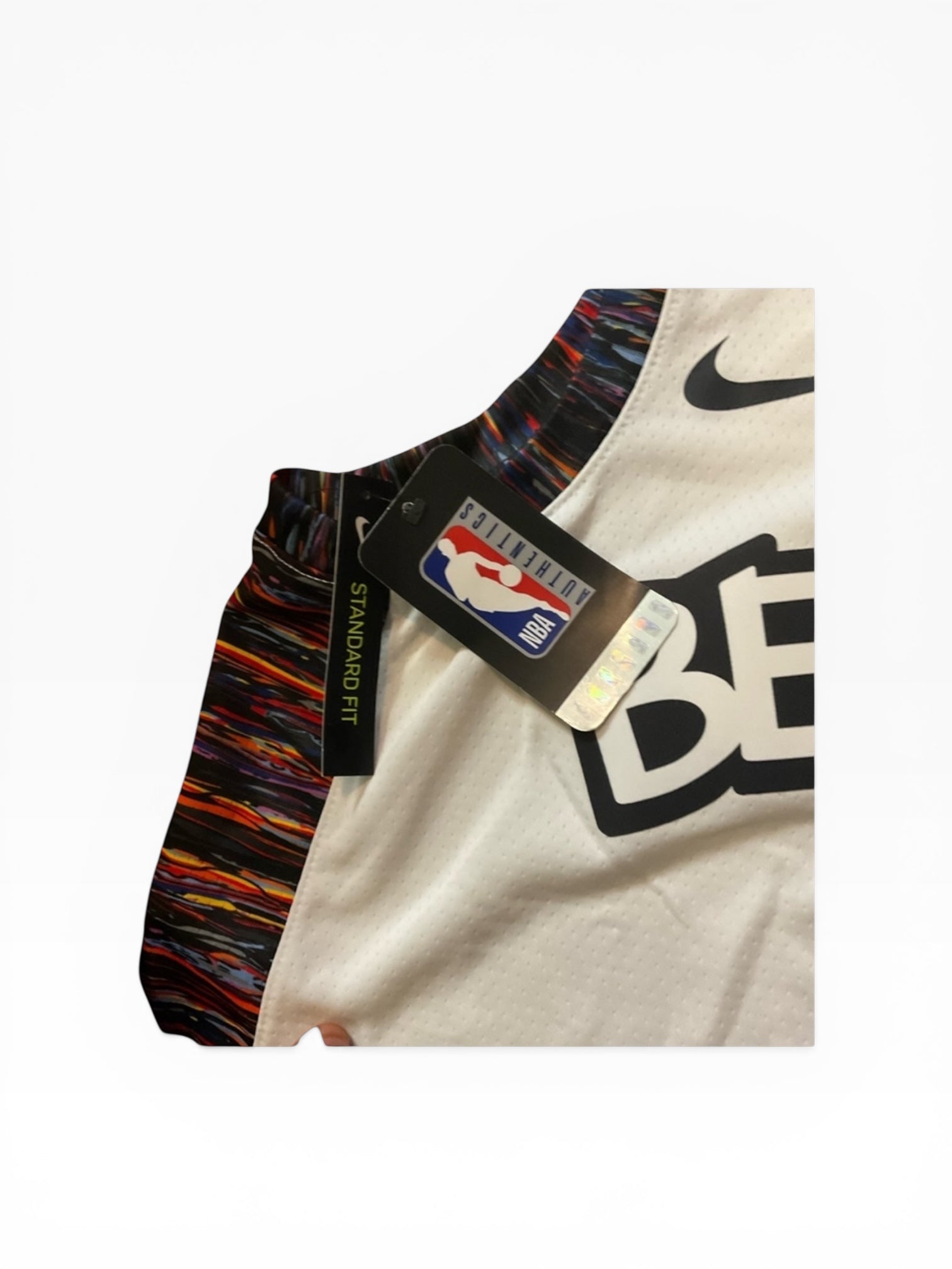 Brooklyn Nets Bed Stuy City Edition Basketball shirt jersey Blank(Size 44)