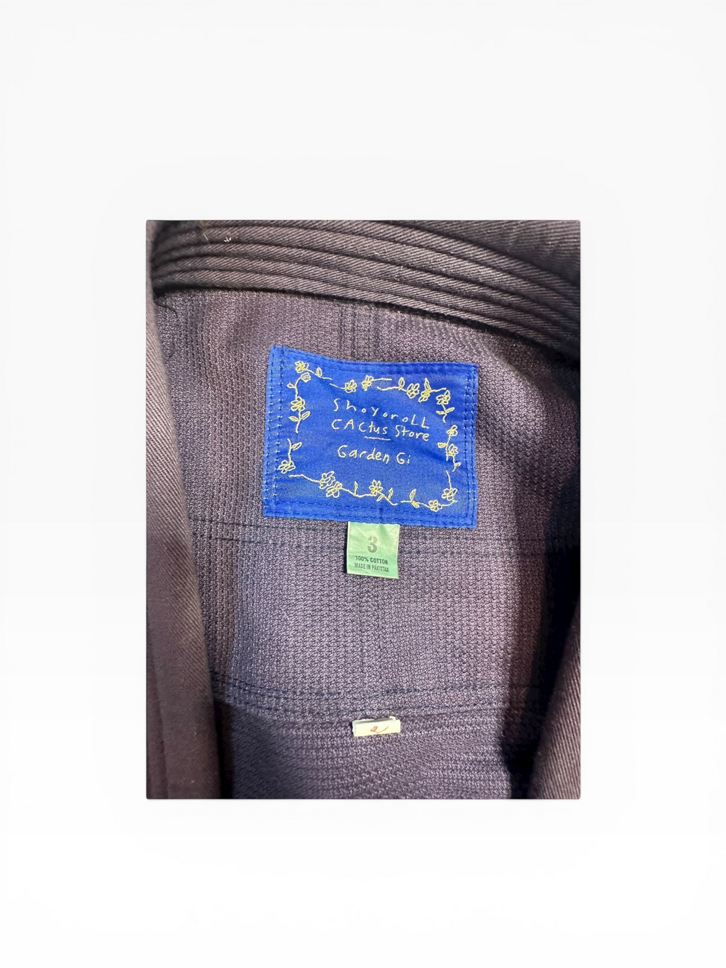 Shoyoroll x Cactus Store Garden Gi Indigo (3)