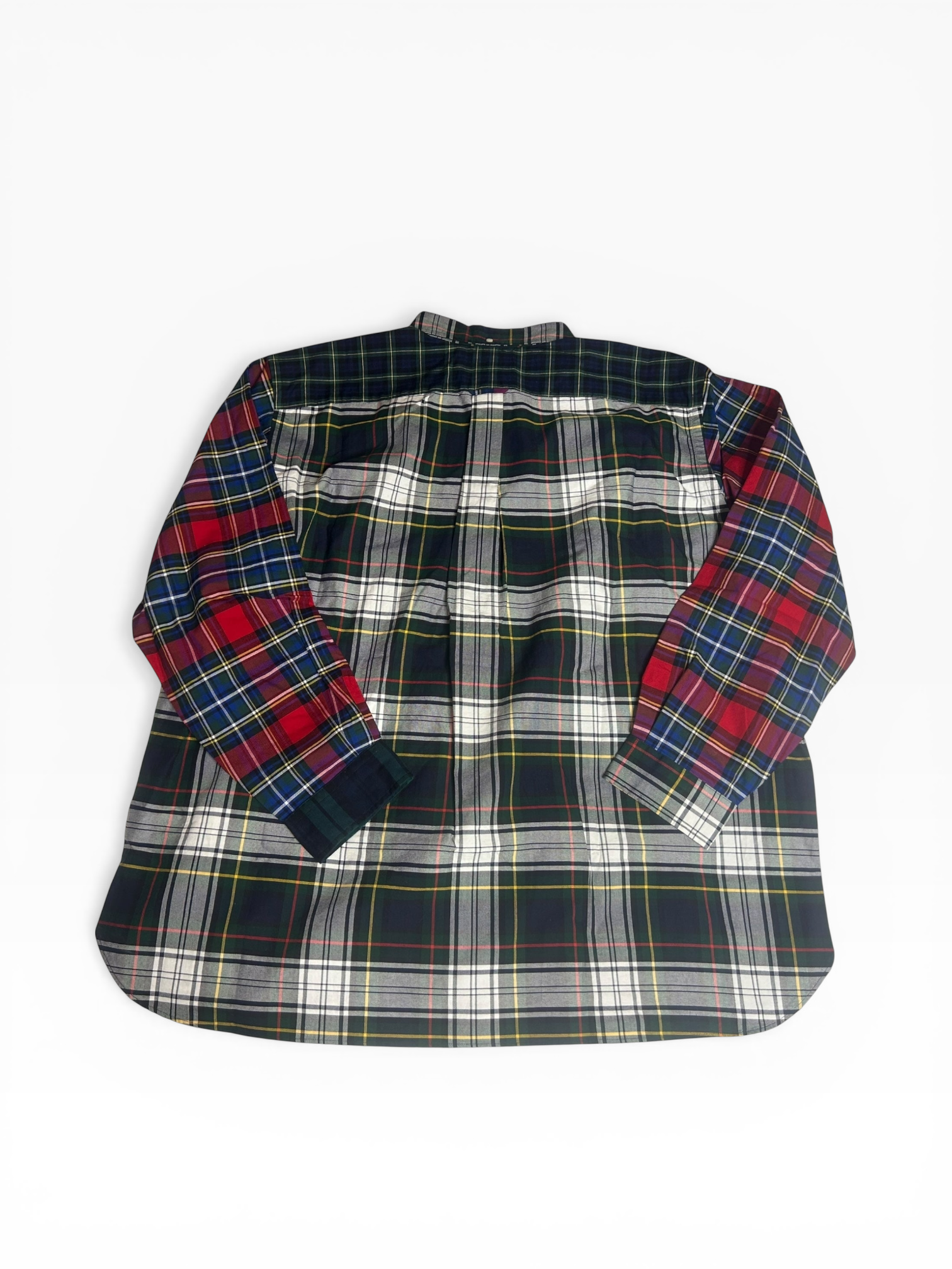 Polo Ralph Lauren Plaid Classic Fit Quarter Button(2XB)