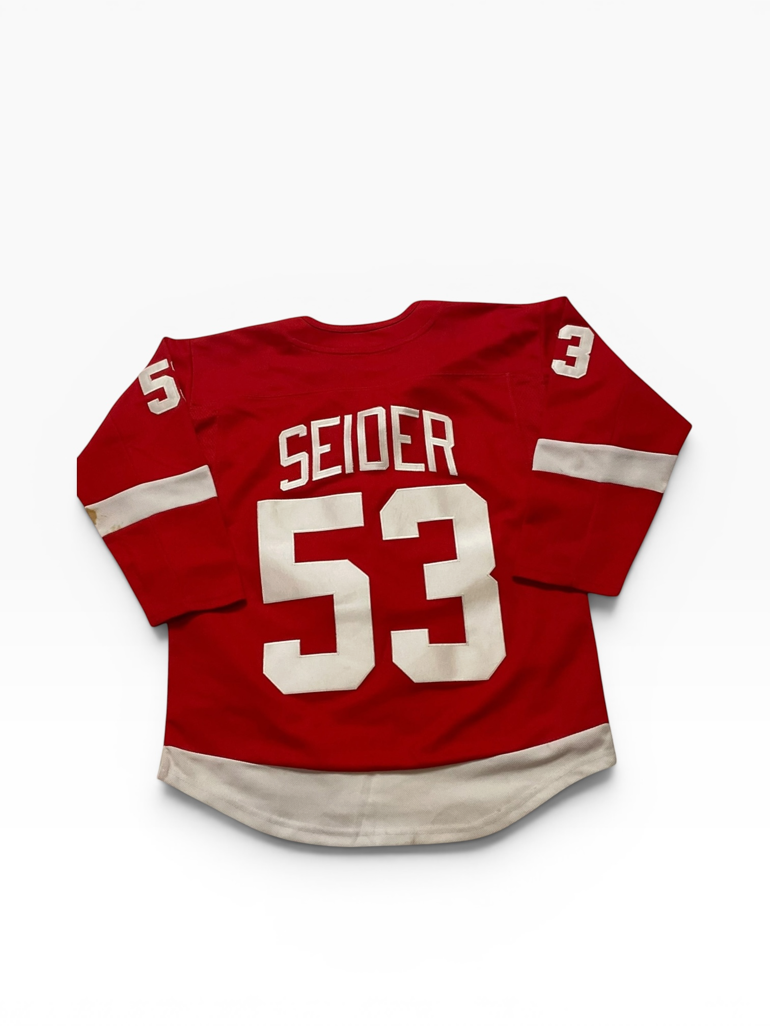 Fanatics Moritz Seider Detroit Red Wings Home Breakaway Player Jersey (L/XL)