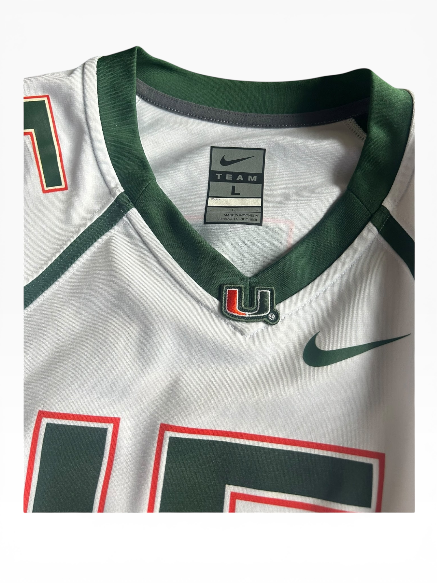 Nike Hurricane White Road Jersey ( L)