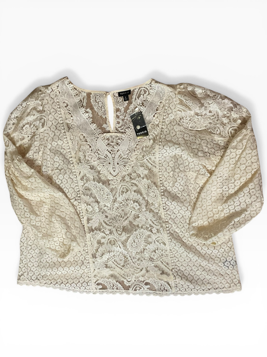 Torrid Lace Blouse (2)