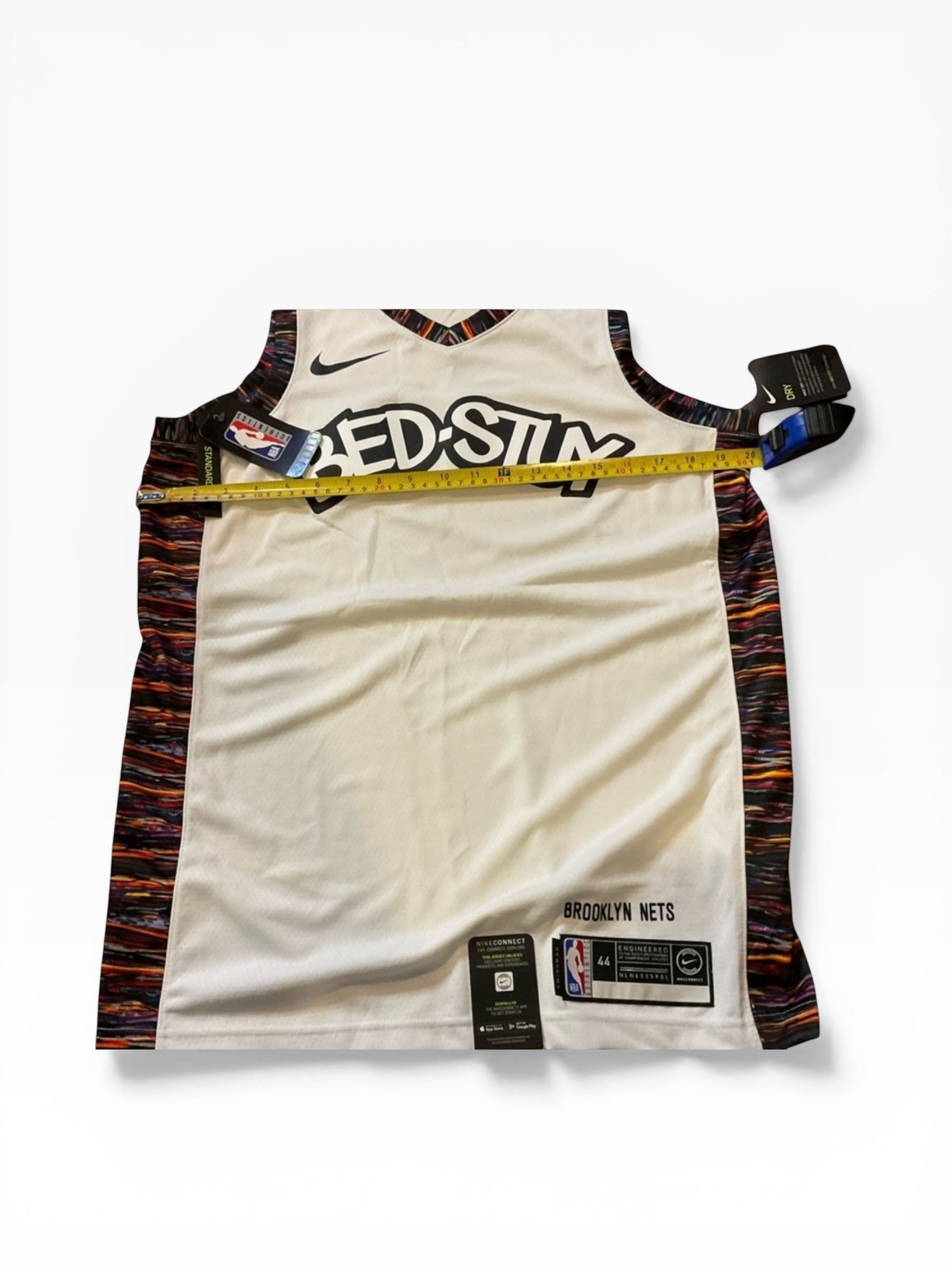 Brooklyn Nets Bed Stuy City Edition Basketball shirt jersey Blank(Size 44)