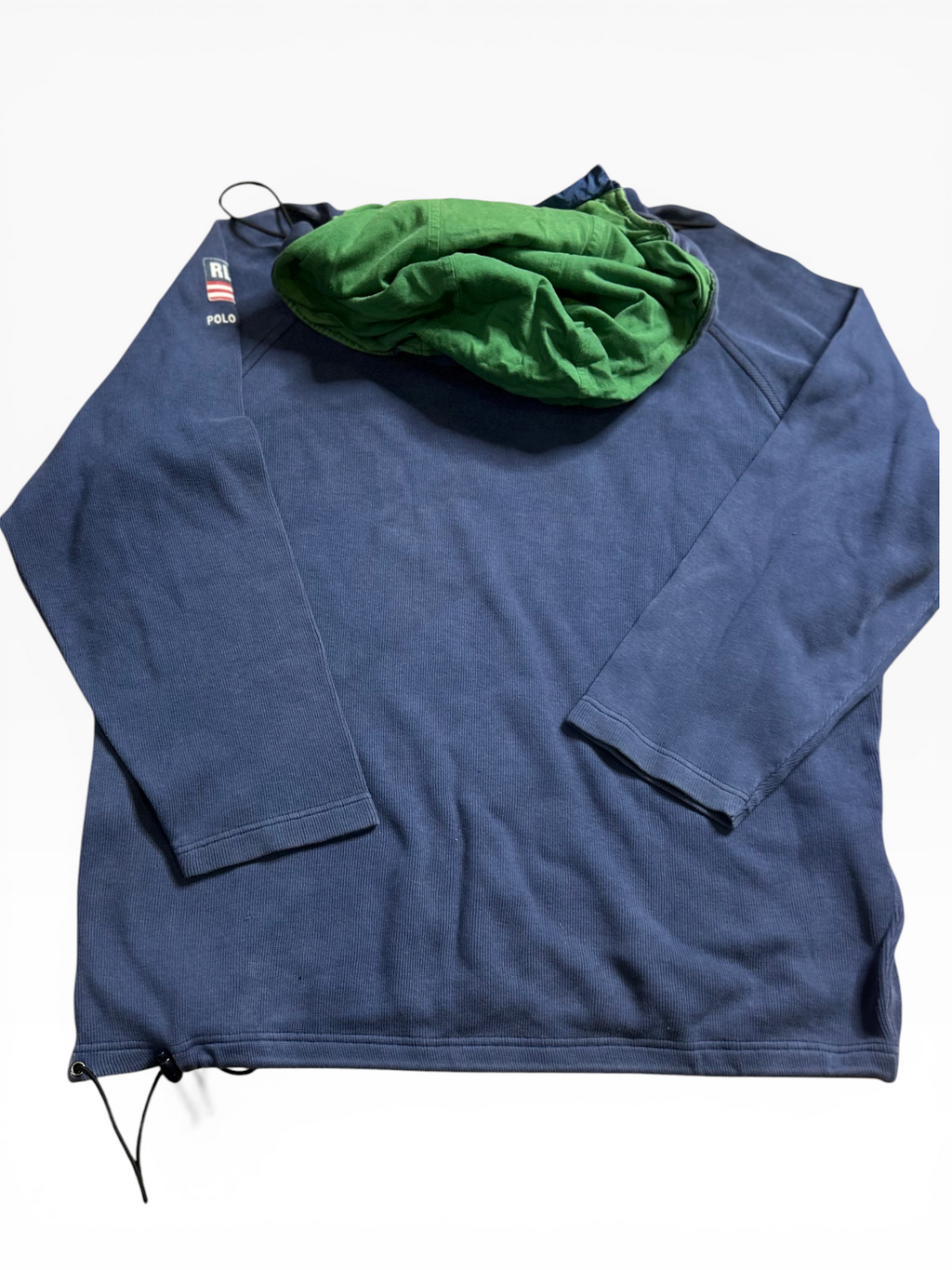 Vintage Ralph Lauren Polo Jeans Co. hooded sweatshirt (L)
