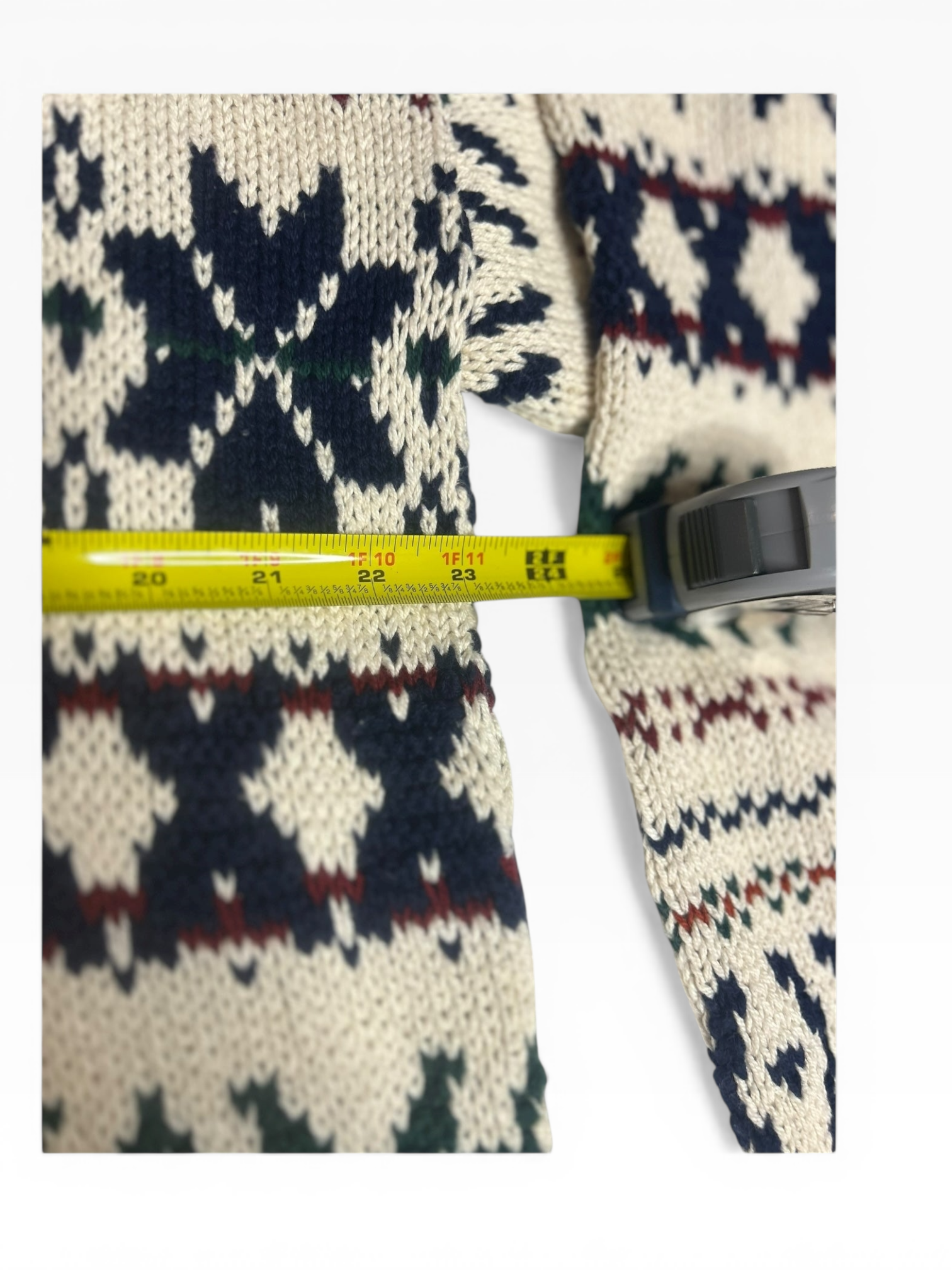 American Portrait Vintage Cotton Sweater (L)