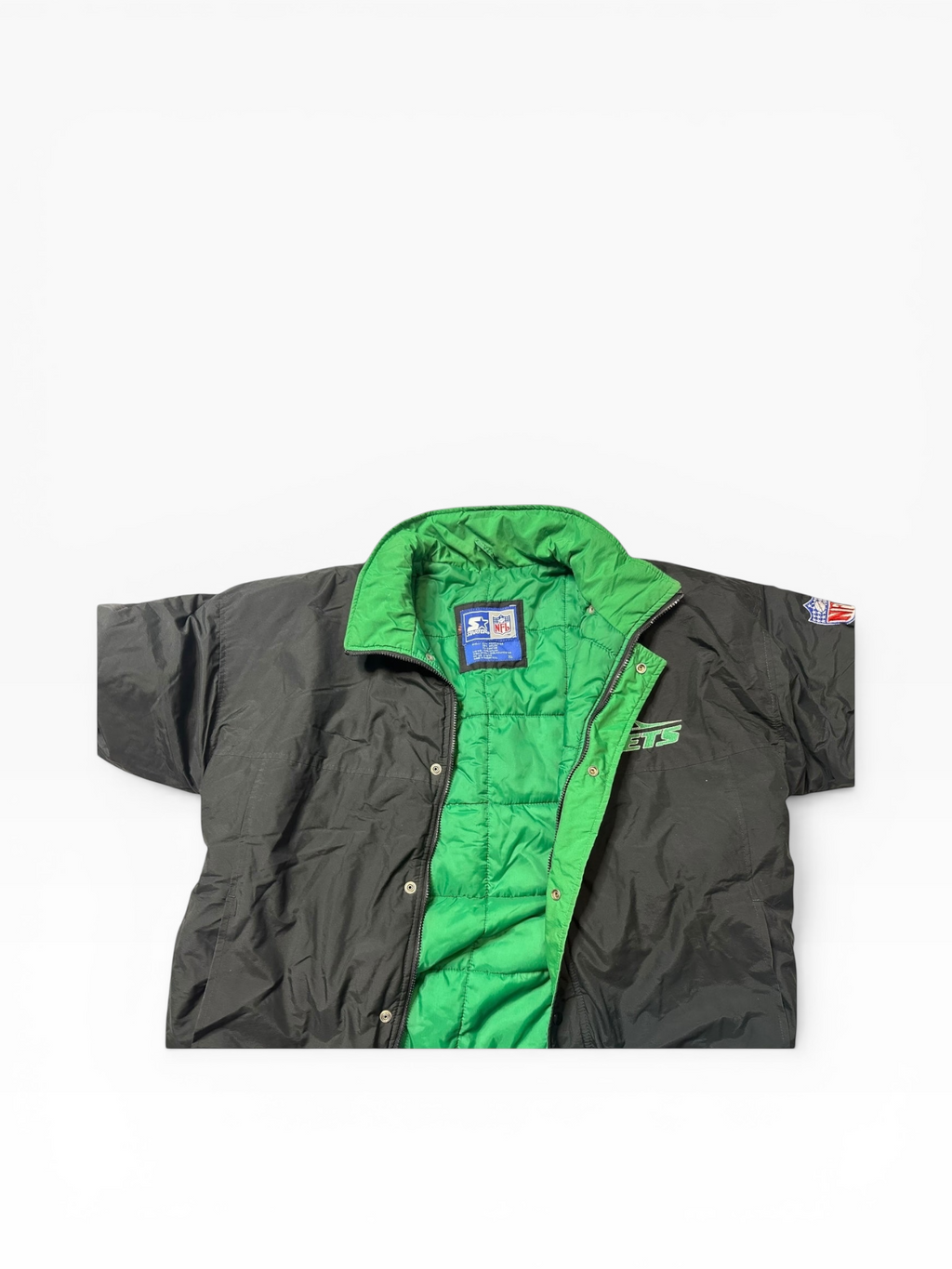 Starter New York Jets Puffer Jacket NFL Parka (XL)