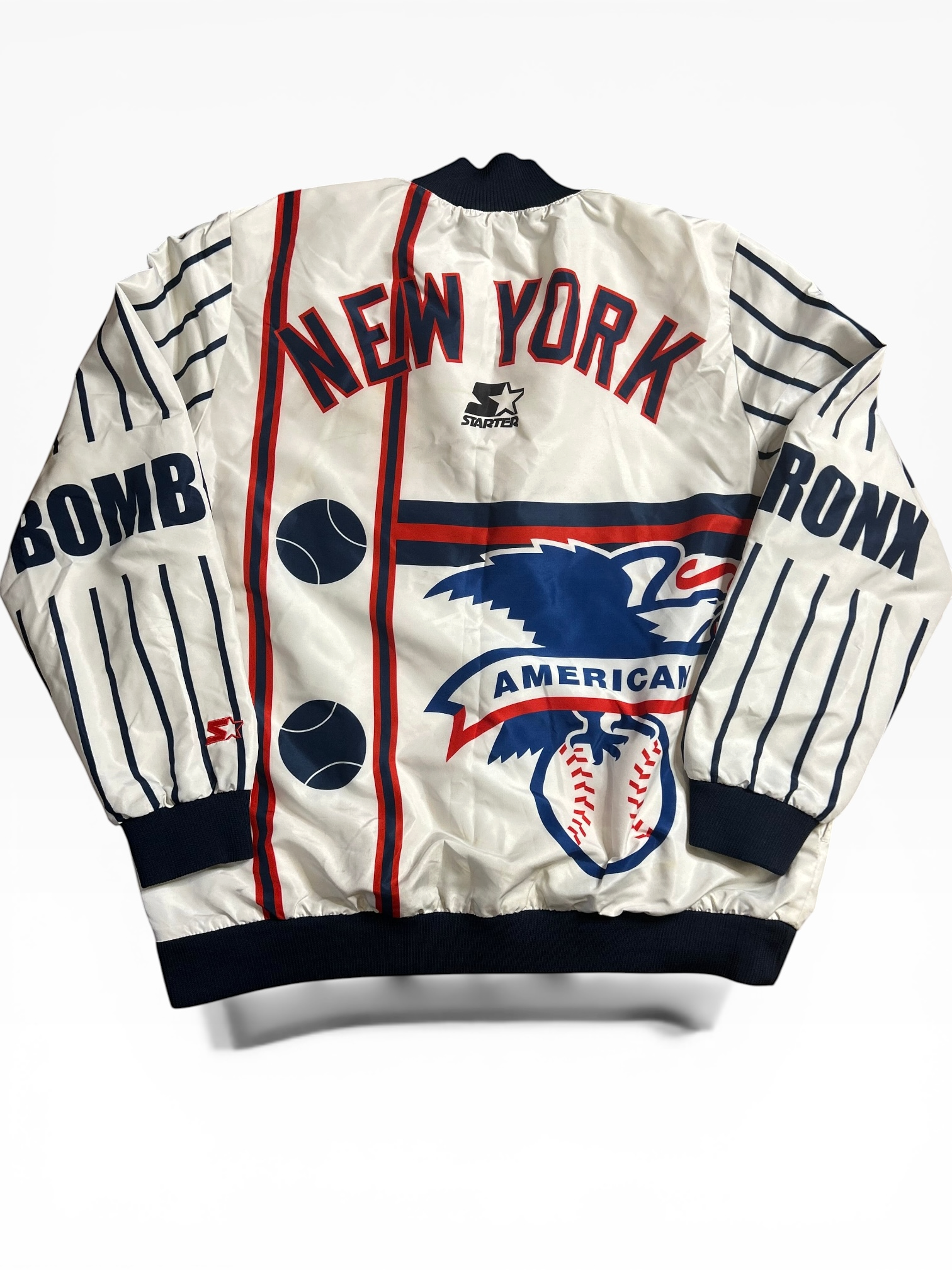 Vintage Starter New York Yankees pullover Bronx Bomber (XXL)