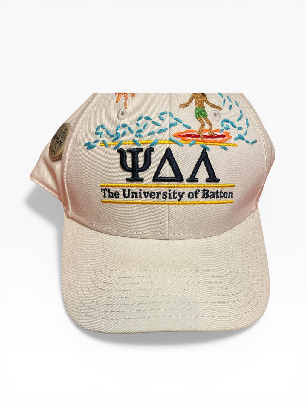 Embroidered Greek Hat