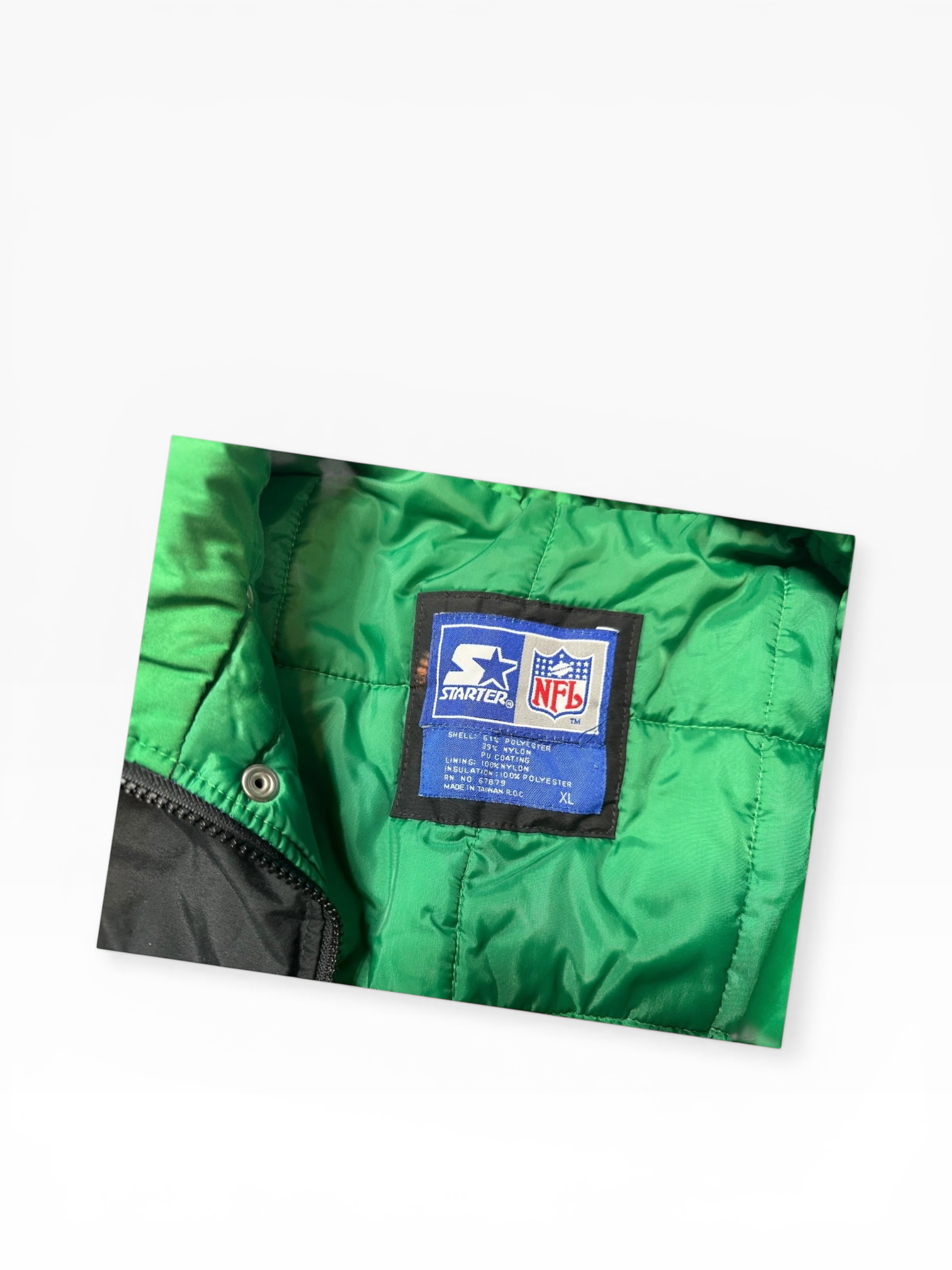 Starter New York Jets Puffer Jacket NFL Parka (XL)