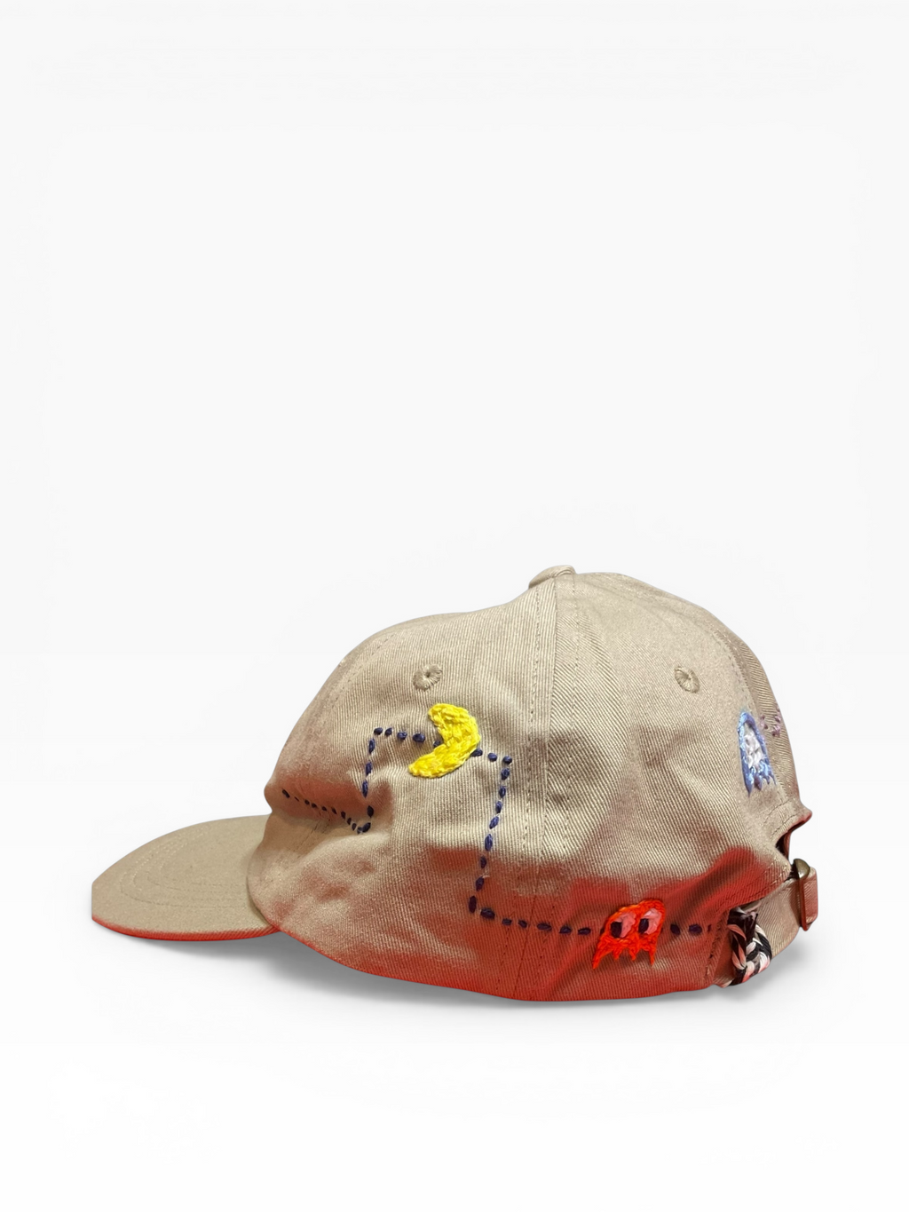 Embroidered Pac-Man Strap back