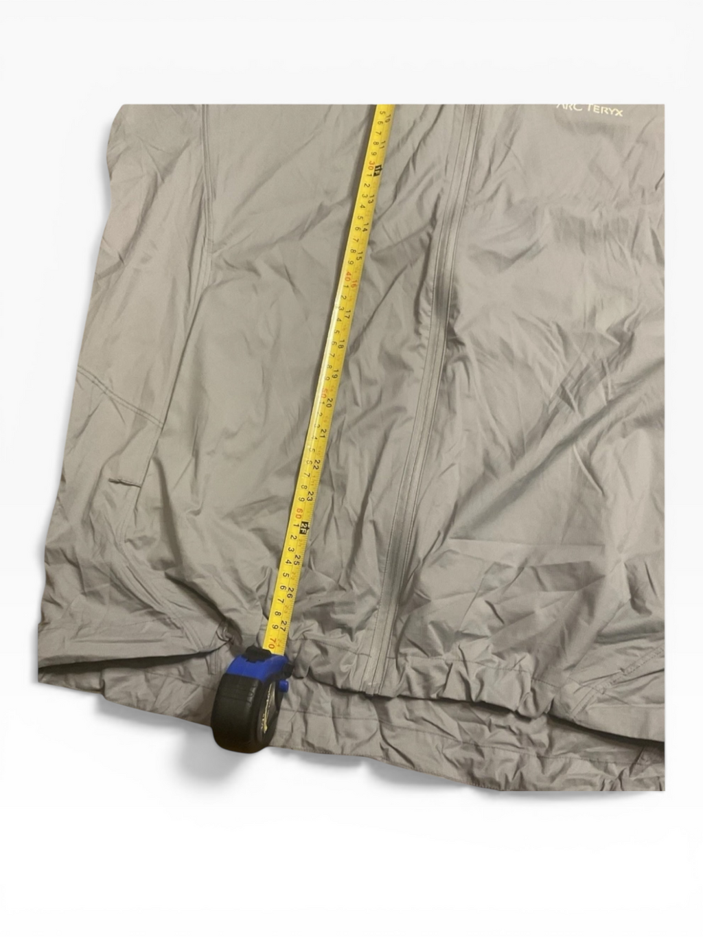 Arcteryx Grey Lightweight Packable Shell Jacket(XXL)
