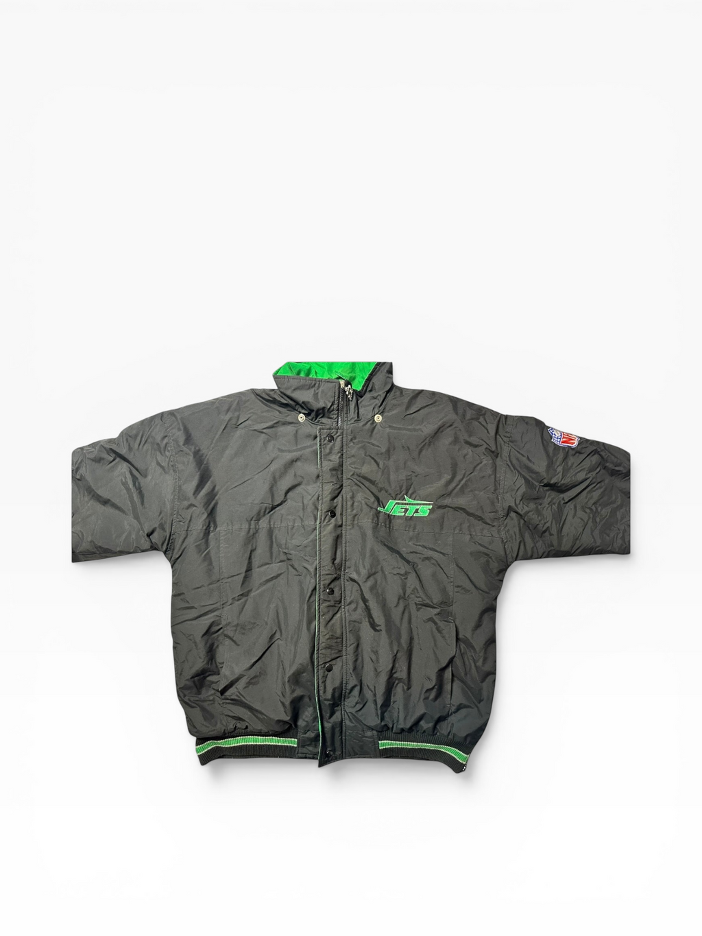 Starter New York Jets Puffer Jacket NFL Parka (XL)